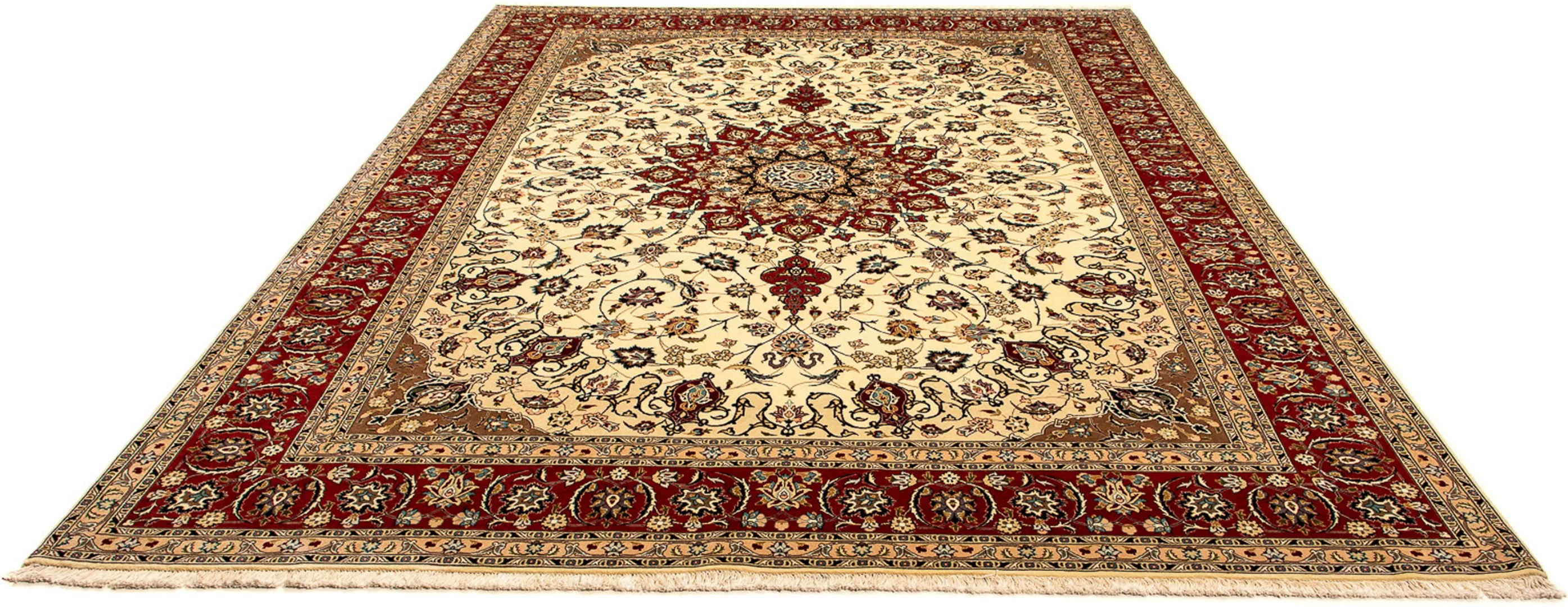 morgenland Orientteppich »Perser - Täbriz - Royal - 340 x 255 cm - beige«, günstig online kaufen