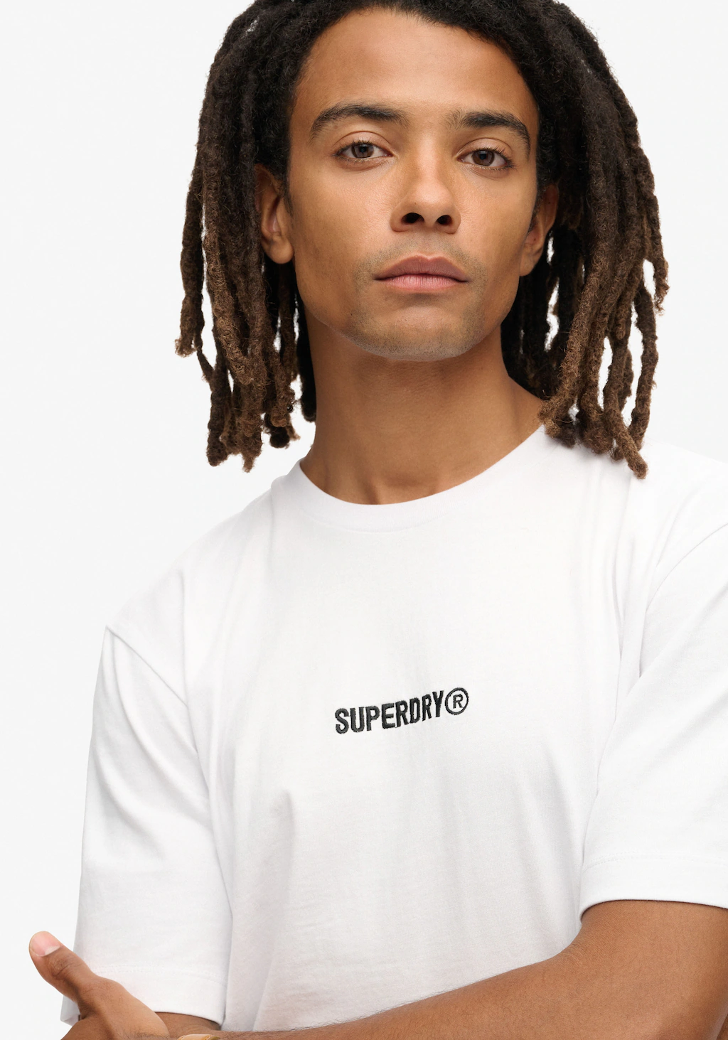 Superdry Rundhalsshirt MICRO LOGO GRAPHIC LOOSE TEE günstig online kaufen