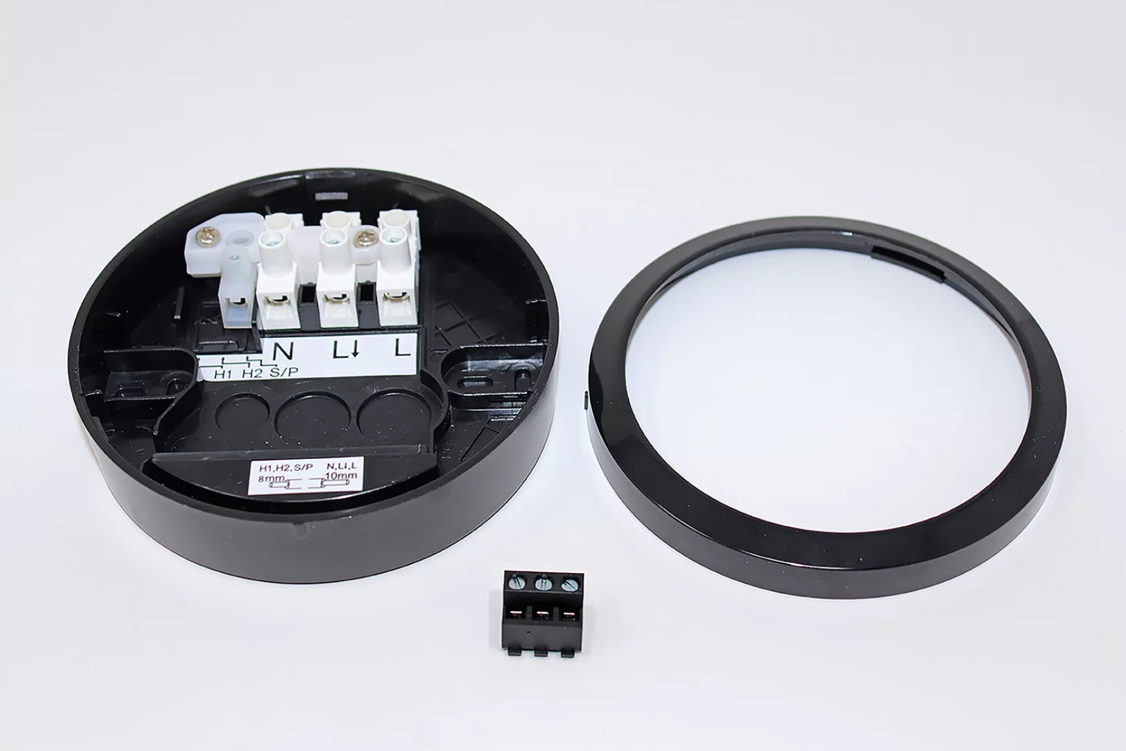 Theben AP-Rahmen schwarz SurfaceboxLUXA103BK - 9070843 günstig online kaufen