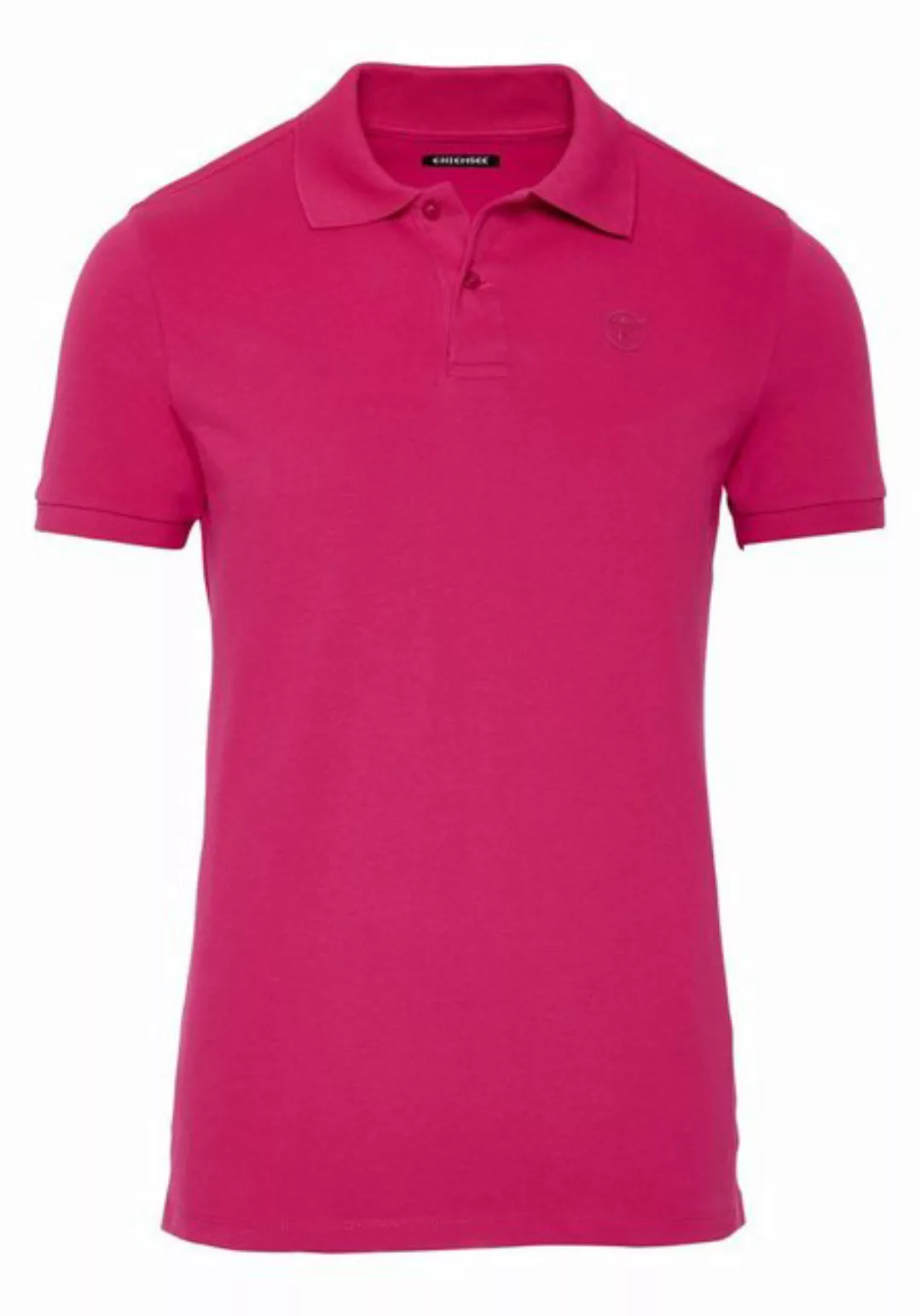 Chiemsee Poloshirt Poloshirt mit dezentem Jumper-Motiv 1 günstig online kaufen