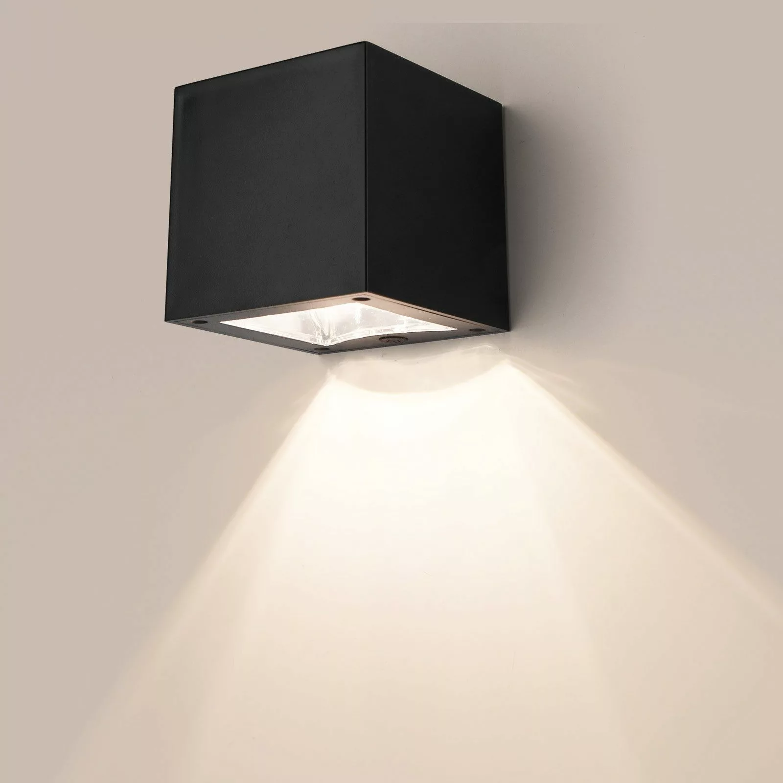 BlingBin LED Außen-Wandleuchte Solar Wandleuchte Aussen, günstig online kaufen