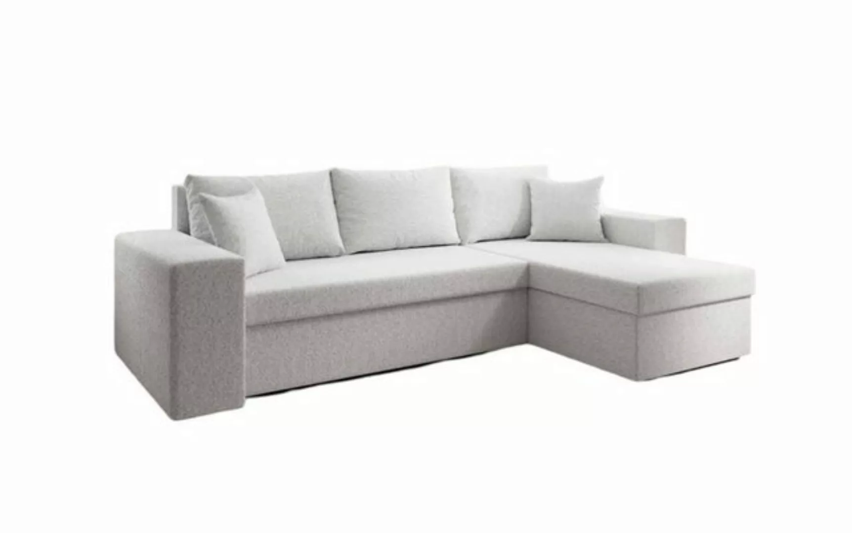 Luxusbetten24 Schlafsofa Designer Sofa Denver, mit Stauraum und Schlaffunkt günstig online kaufen