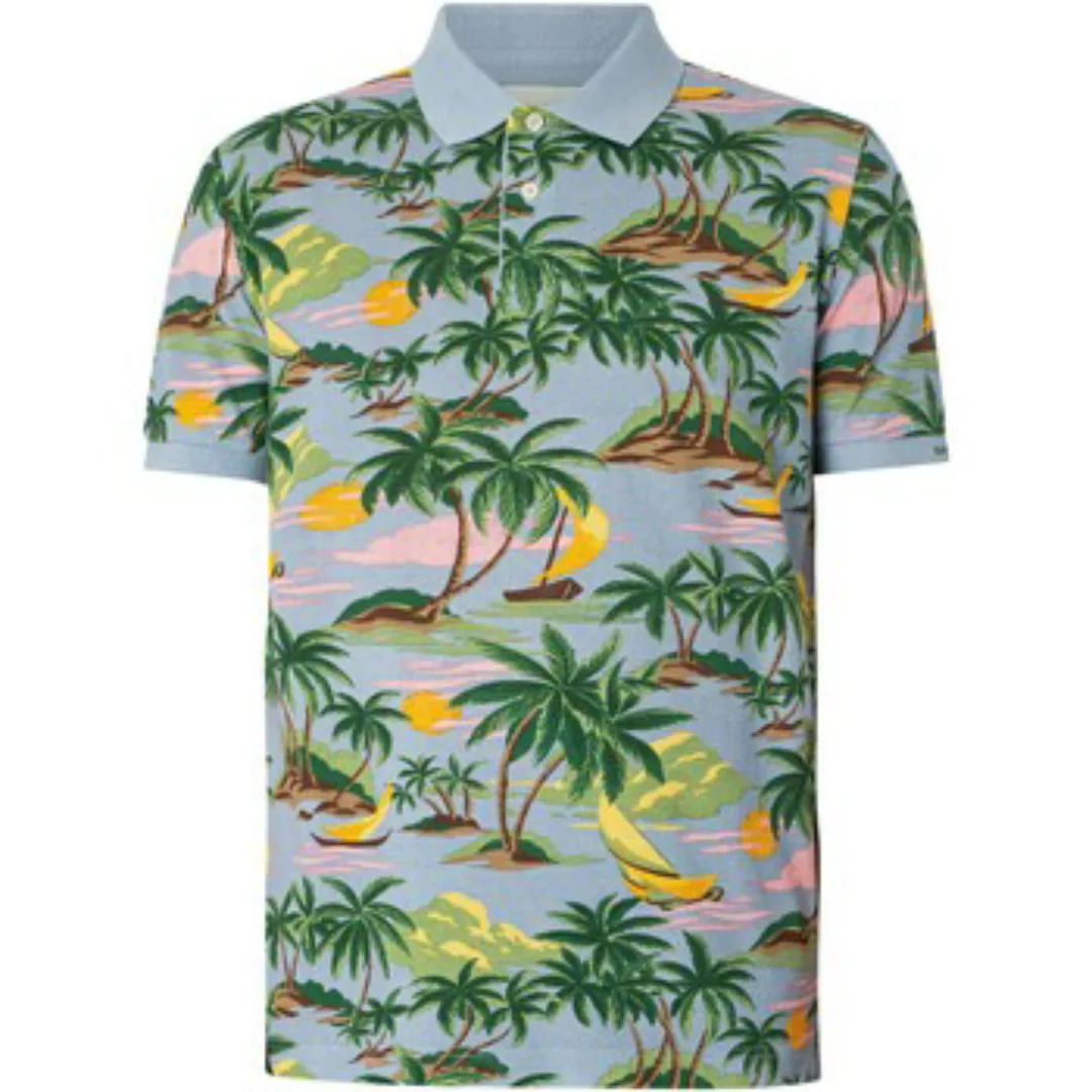 Gant  Poloshirt Poloshirt mit Hawaii-Print günstig online kaufen