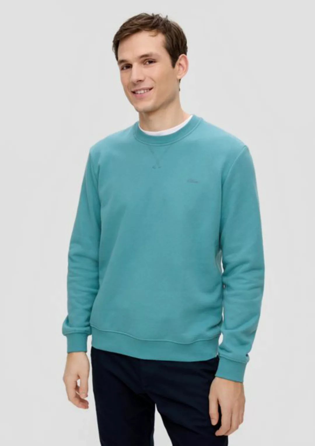 s.Oliver Sweatshirt Sweatshirt mit Logoprint Logo günstig online kaufen