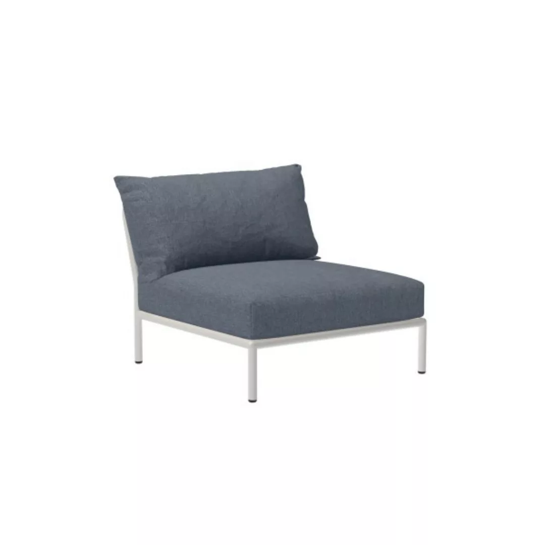 LEVEL2 Outdoor Sessel Lounge-Modul 1 Sky Weiß günstig online kaufen