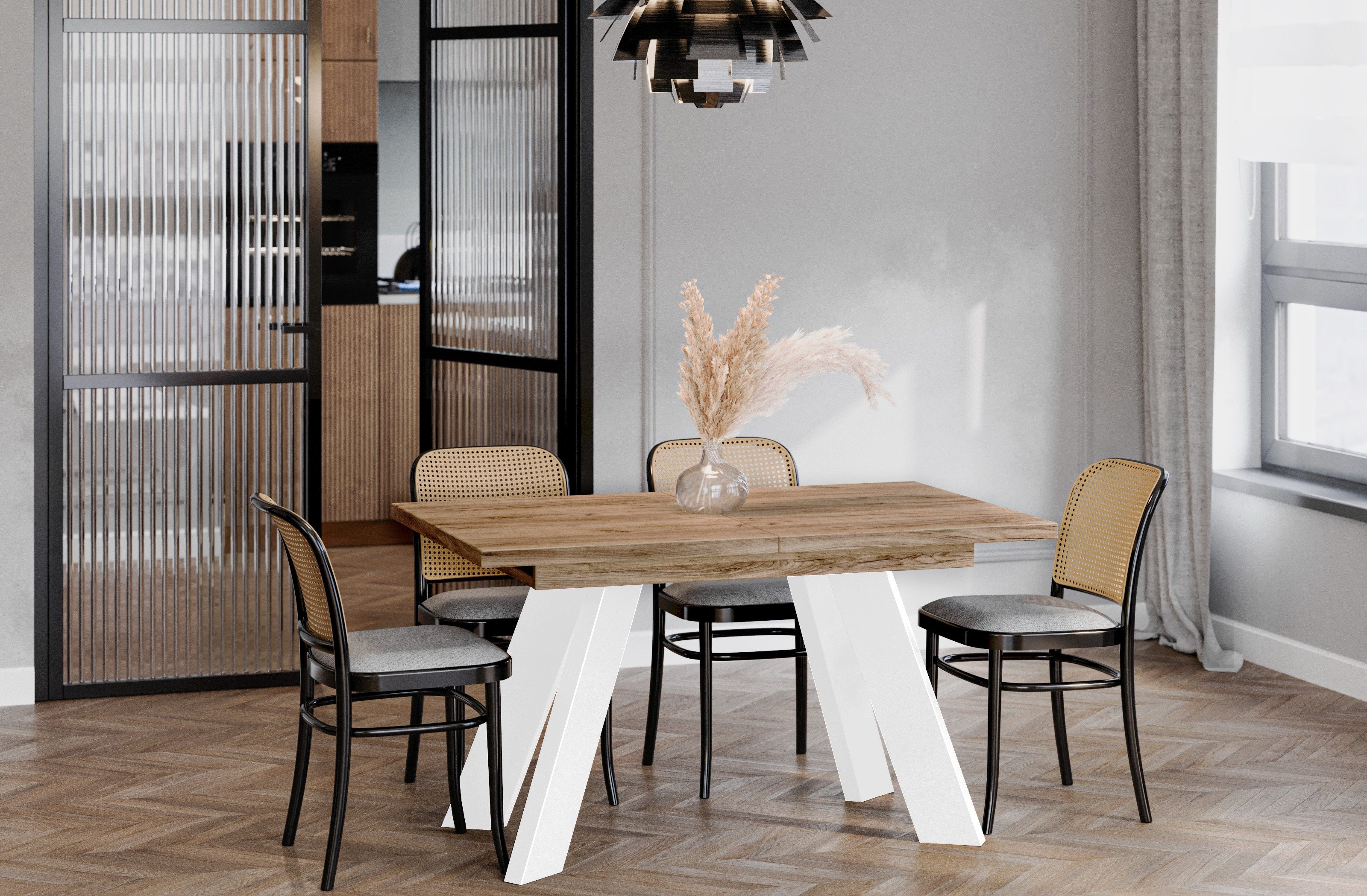 Endo-Moebel Esstisch "Coso" 130-210cm ausziehbar, erweiterbar, günstig online kaufen