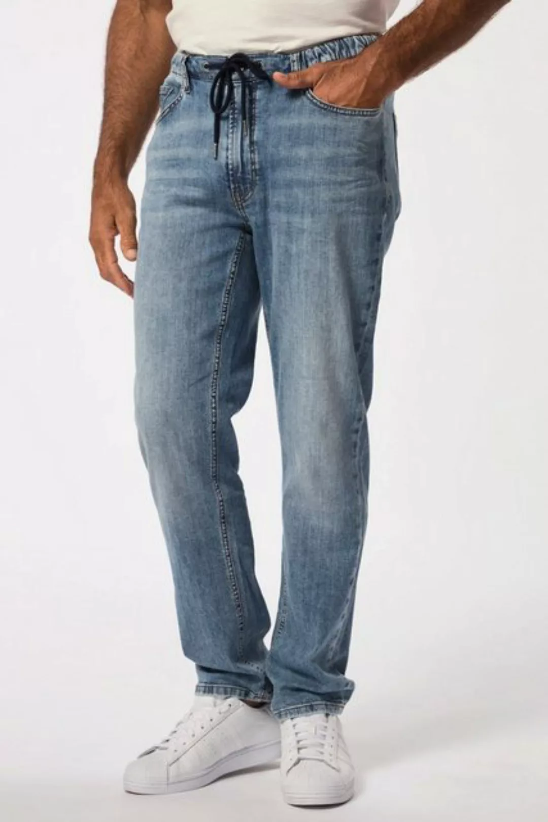 JP1880 5-Pocket-Jeans JP1880 Jeans Lightweight Schlupfbund bis 8 XL günstig online kaufen