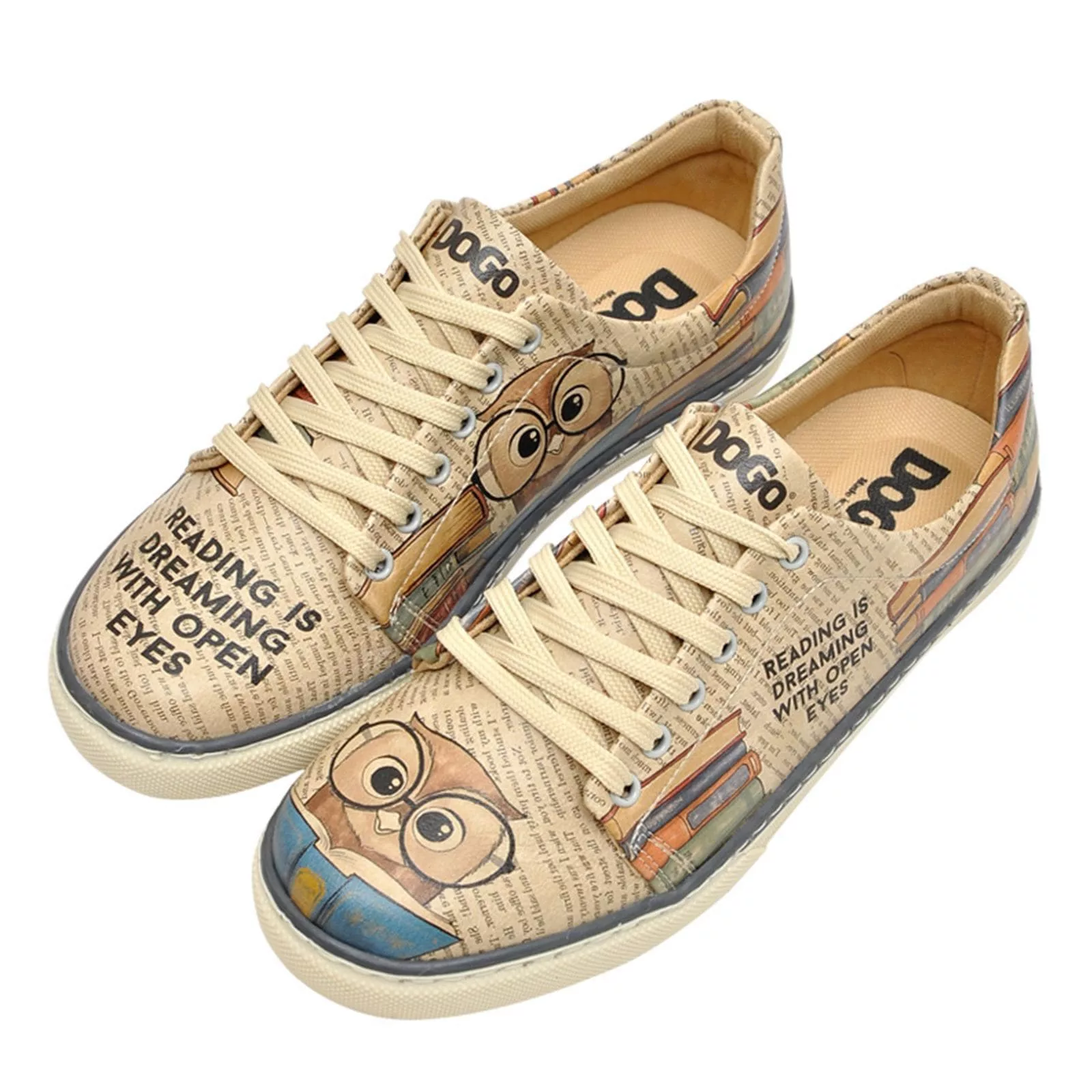 DOGO Sneaker "Damen Sneaker The Wise Owl Vegan Damen Sneaker / Female", Veg günstig online kaufen