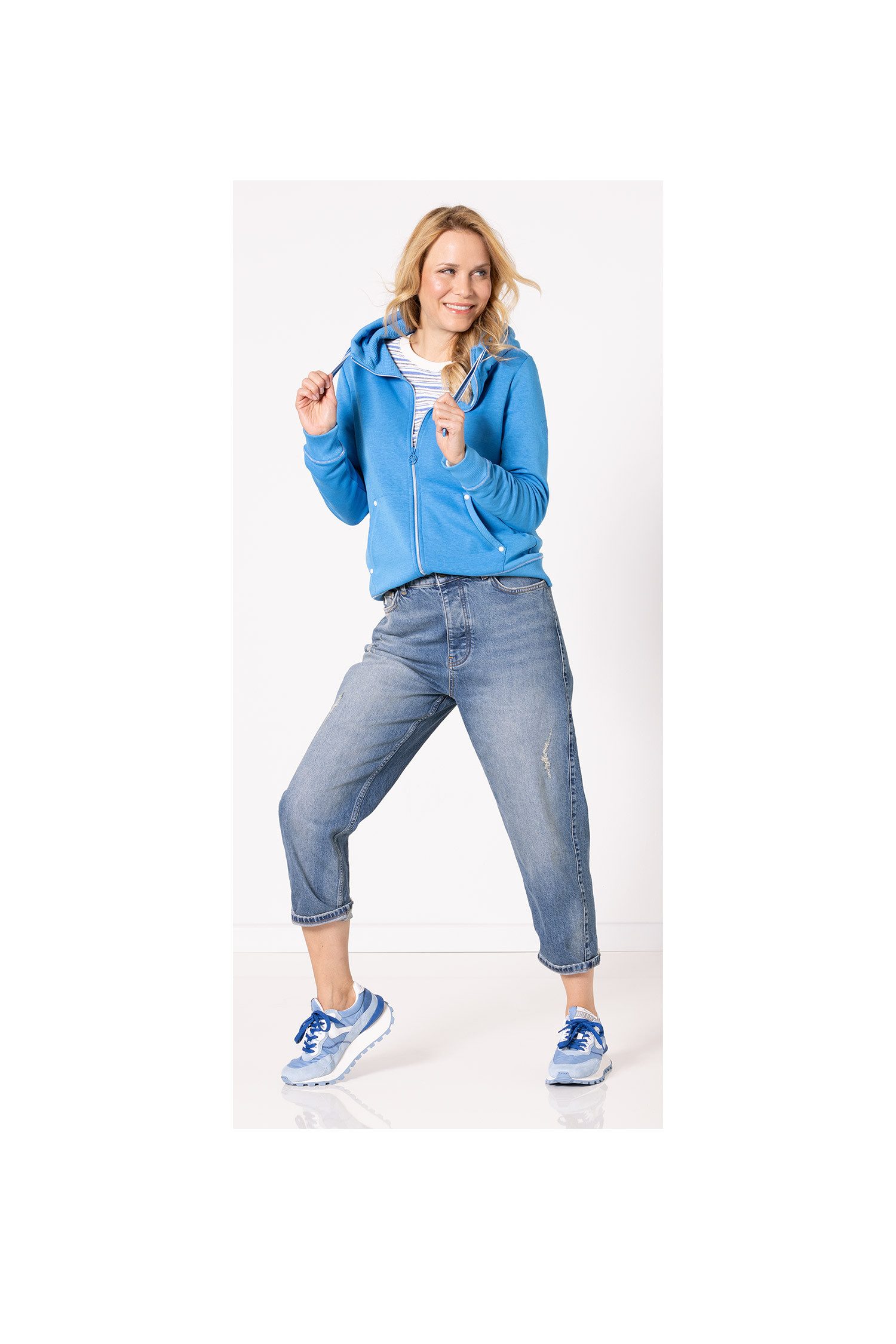 SER Sweatjacke Sweatjacke Kapuze W9240301 günstig online kaufen