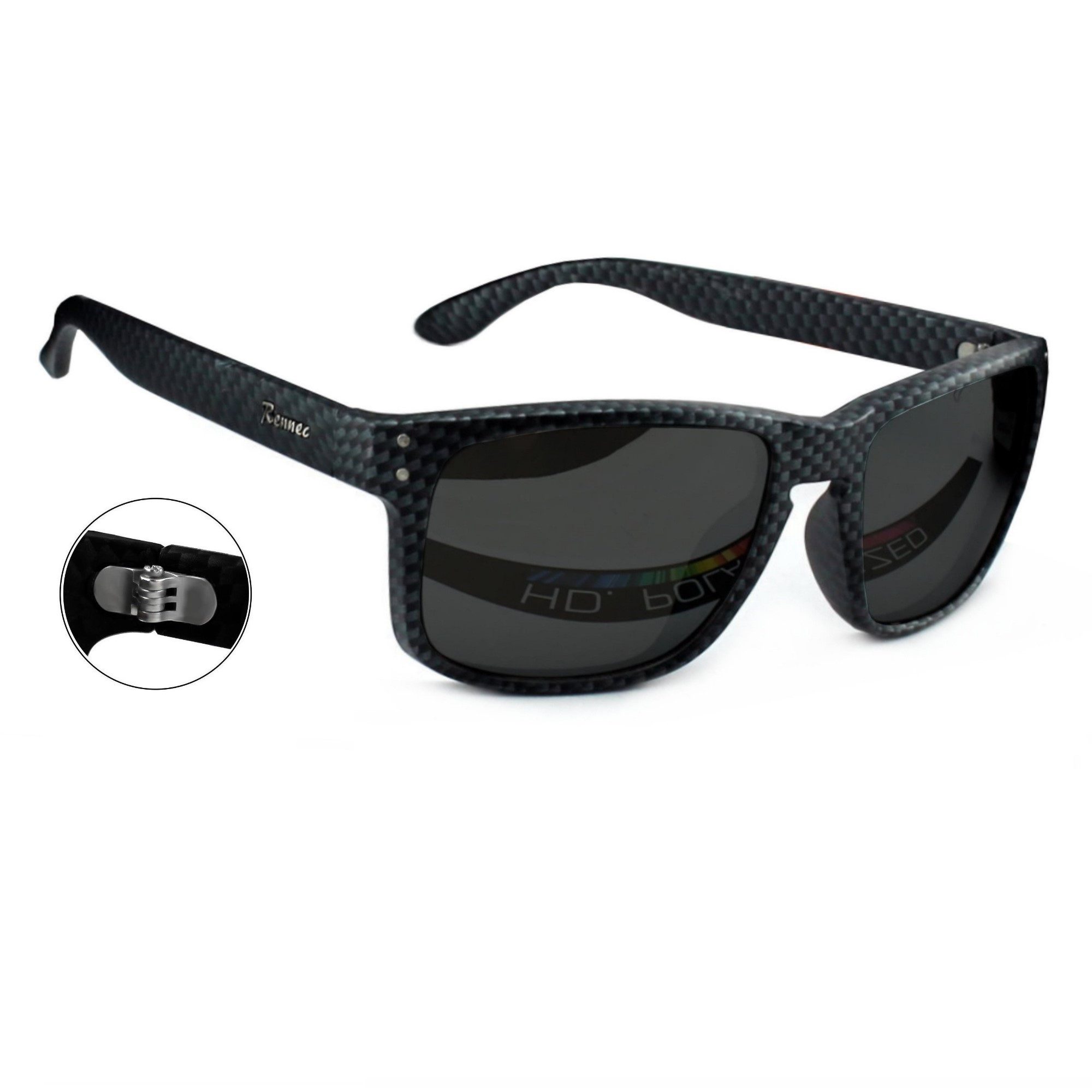 Rennec Sonnenbrille (1x Markenbrille in Carbon günstig online kaufen