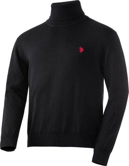 U.S. Polo Assn Rollkragenpullover höchster Tragekomfort dank 100 % Baumwoll günstig online kaufen