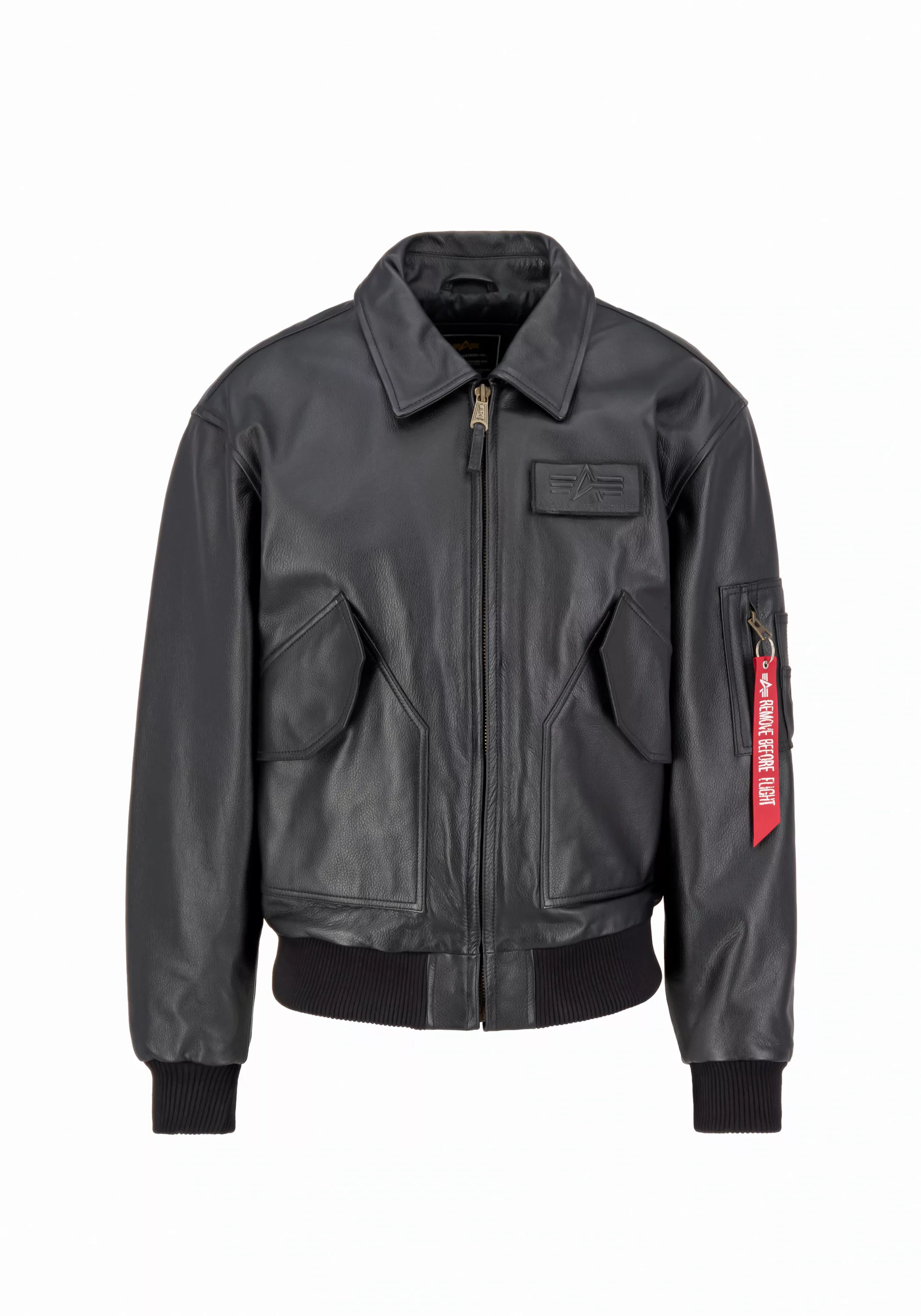 Alpha Industries Lederjacke "CWU-45/P Leather Heritage Lederjacke" günstig online kaufen