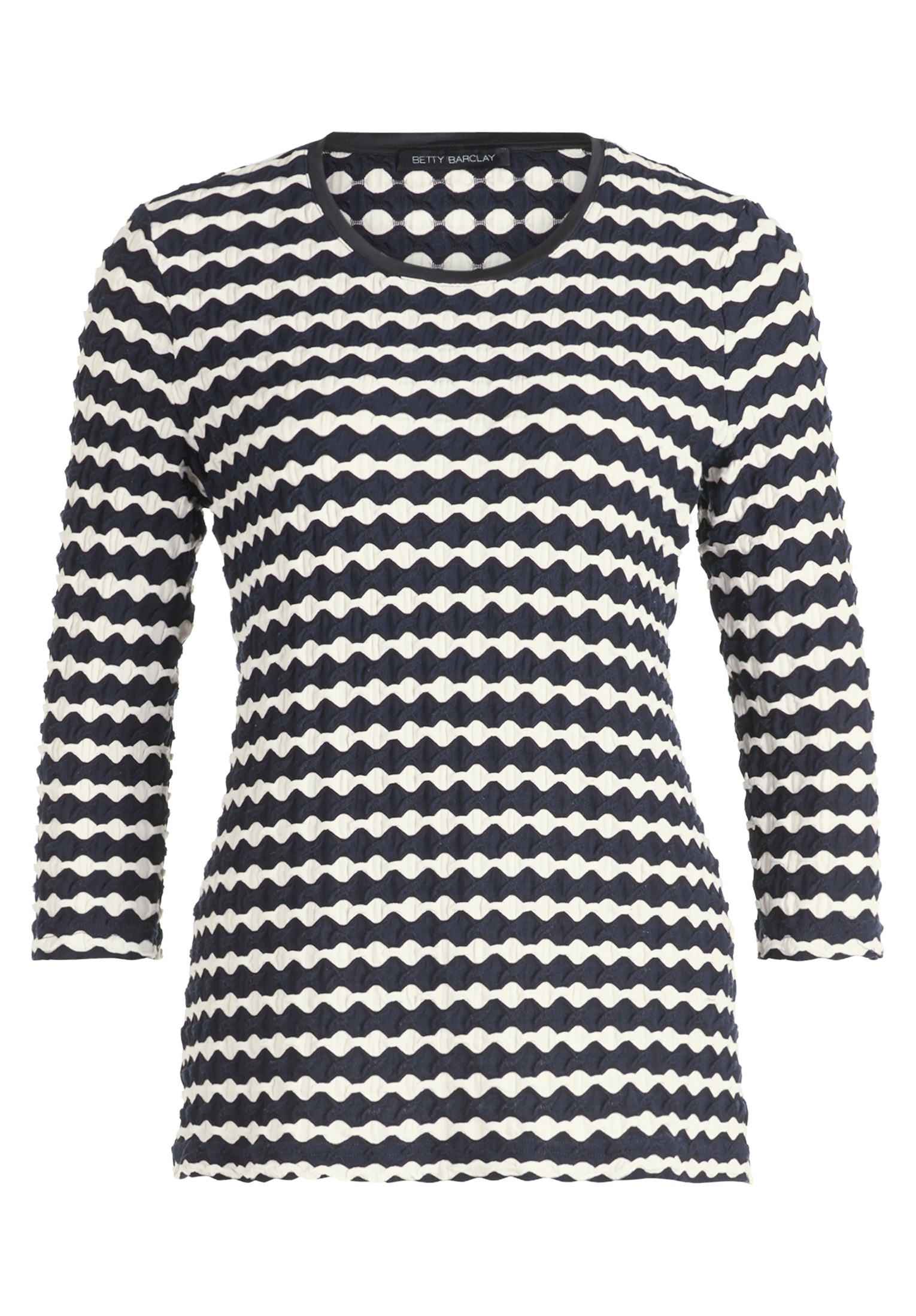 Betty Barclay 3/4-Arm-Shirt "Betty Barclay Damen Basic Shirt mit Rundhalsau günstig online kaufen