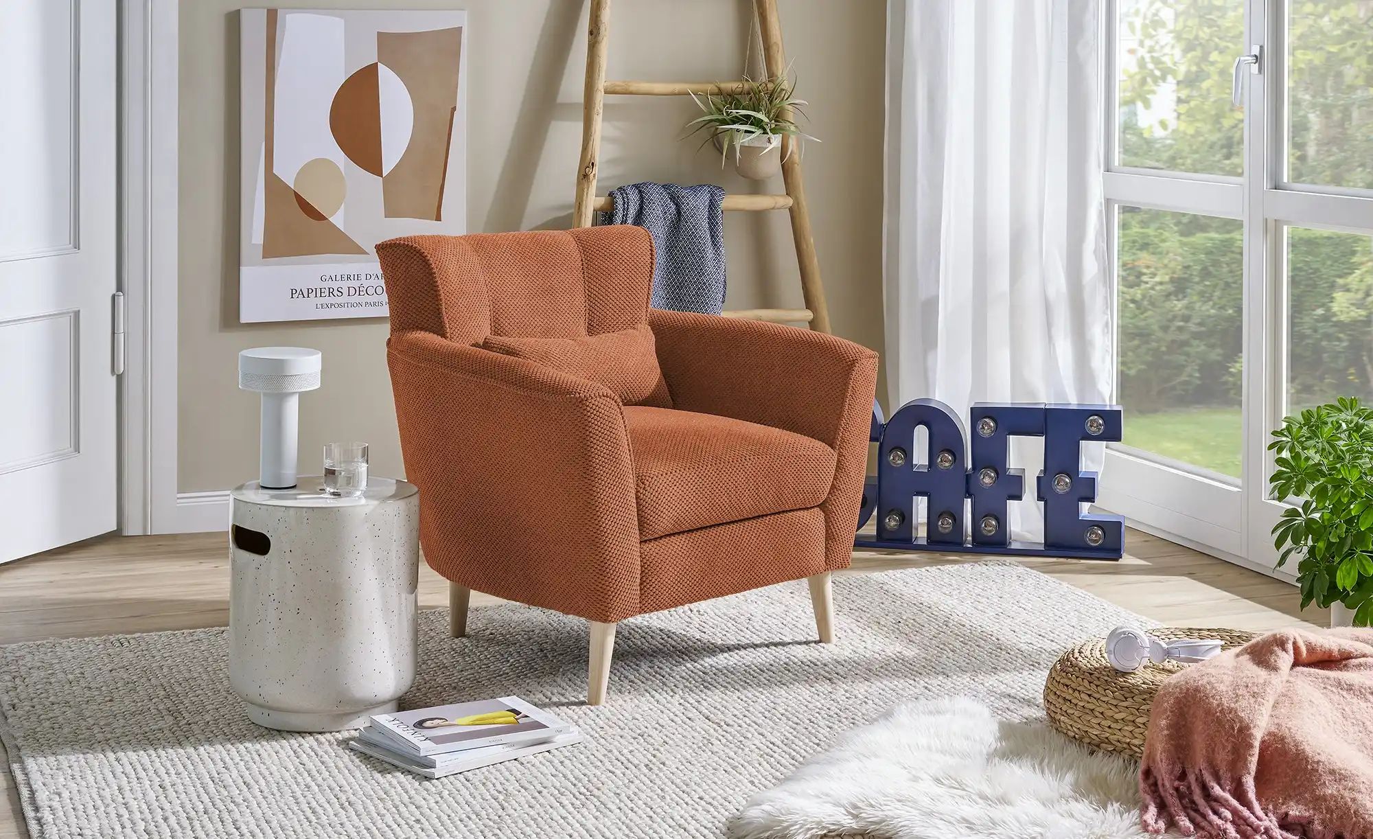 switch Sessel  Teddy ¦ kupfer ¦ Maße (cm): B: 87 H: 82 T: 83.0 Polstermöbel günstig online kaufen