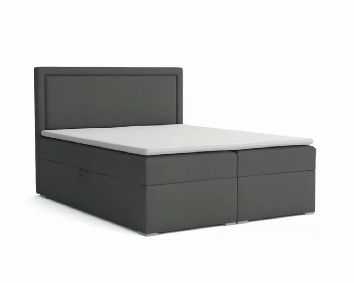 Deine Möbel 24 Boxspringbett Polsterbett Komplettbett DREAM inkl. Matratzen günstig online kaufen