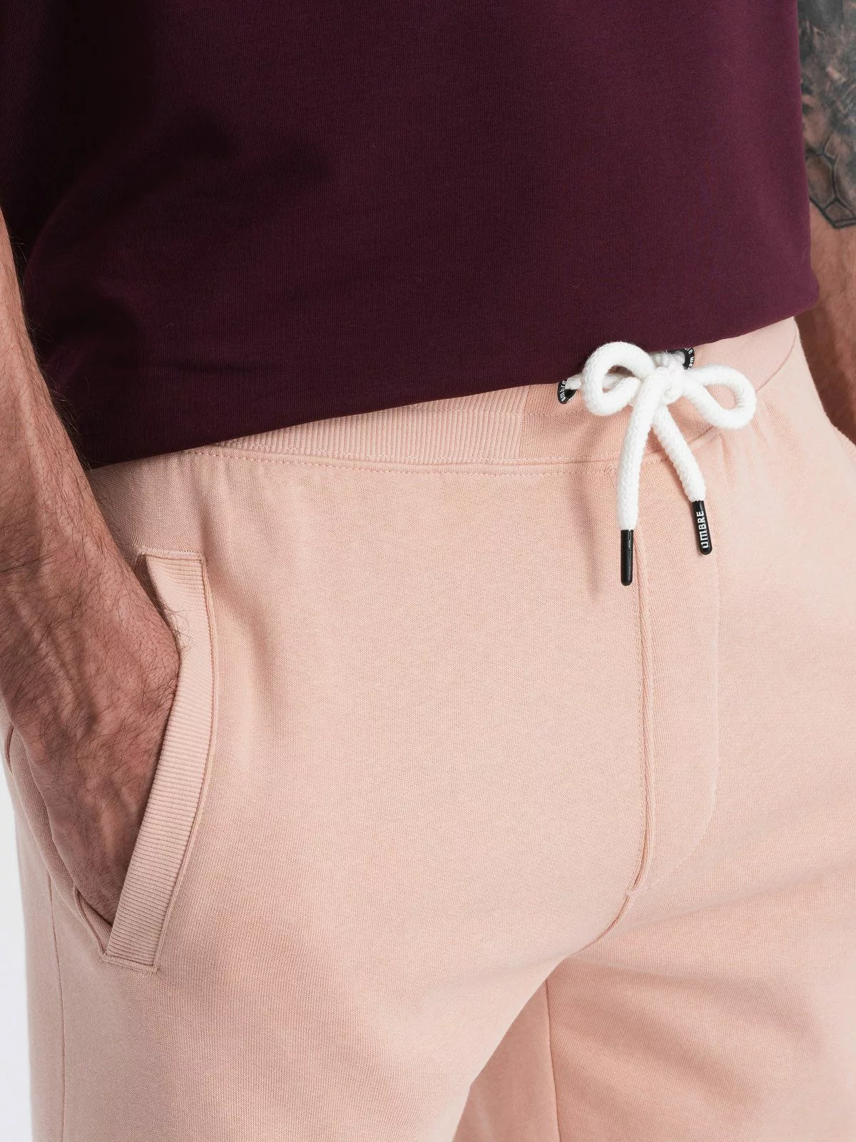 OMBRE Sweatshorts Herrenshorts aus Strick mit günstig online kaufen
