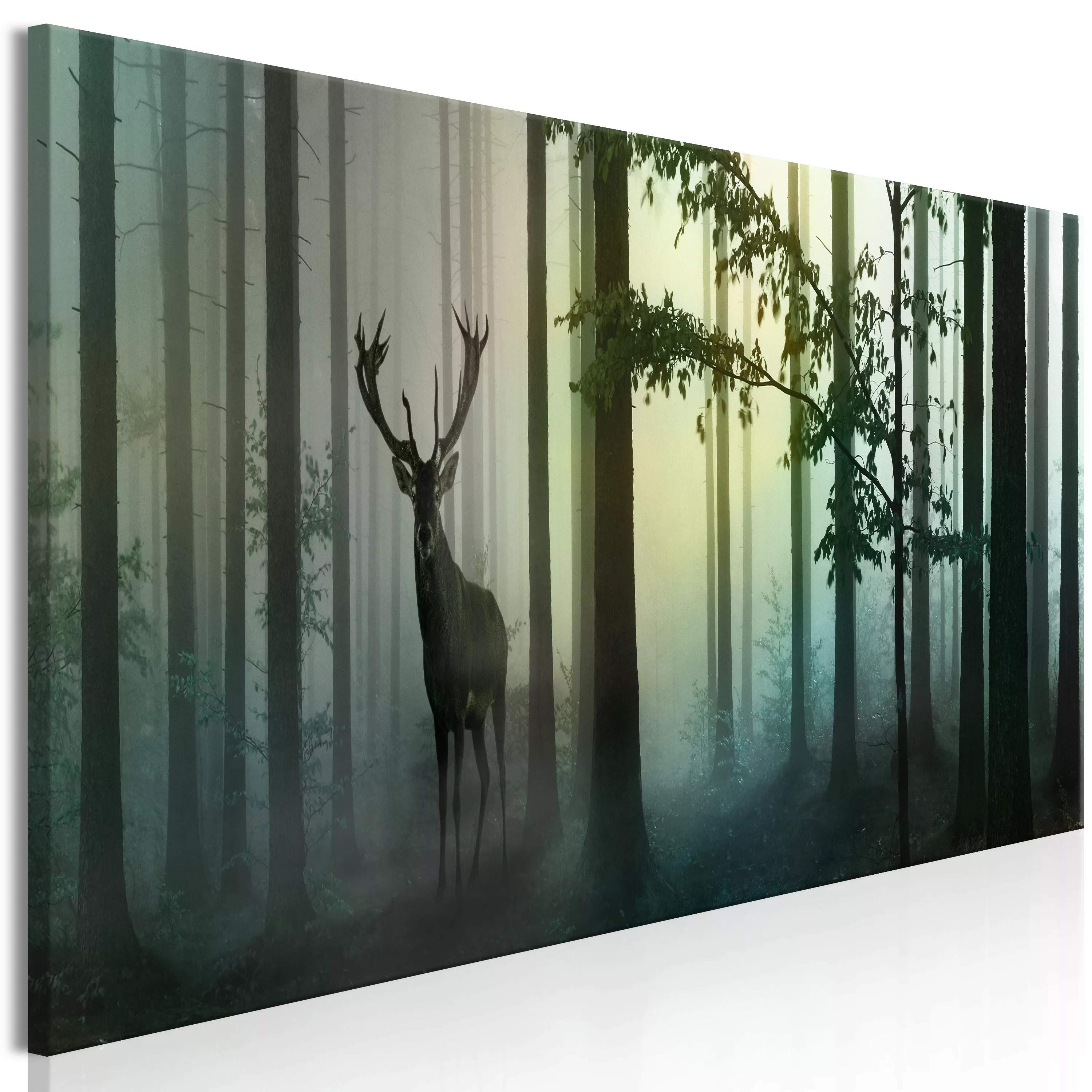 Wandbild - Morning (1 Part) Narrow Green günstig online kaufen