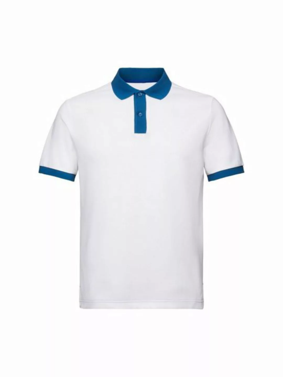 Esprit Collection Poloshirt Zweifarbiges Piqué-Poloshirt günstig online kaufen