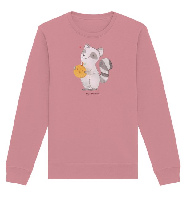 Mr. & Mrs. Panda Longpullover Größe XL Waschbär Kürbis - Canyon Pink - Gesc günstig online kaufen