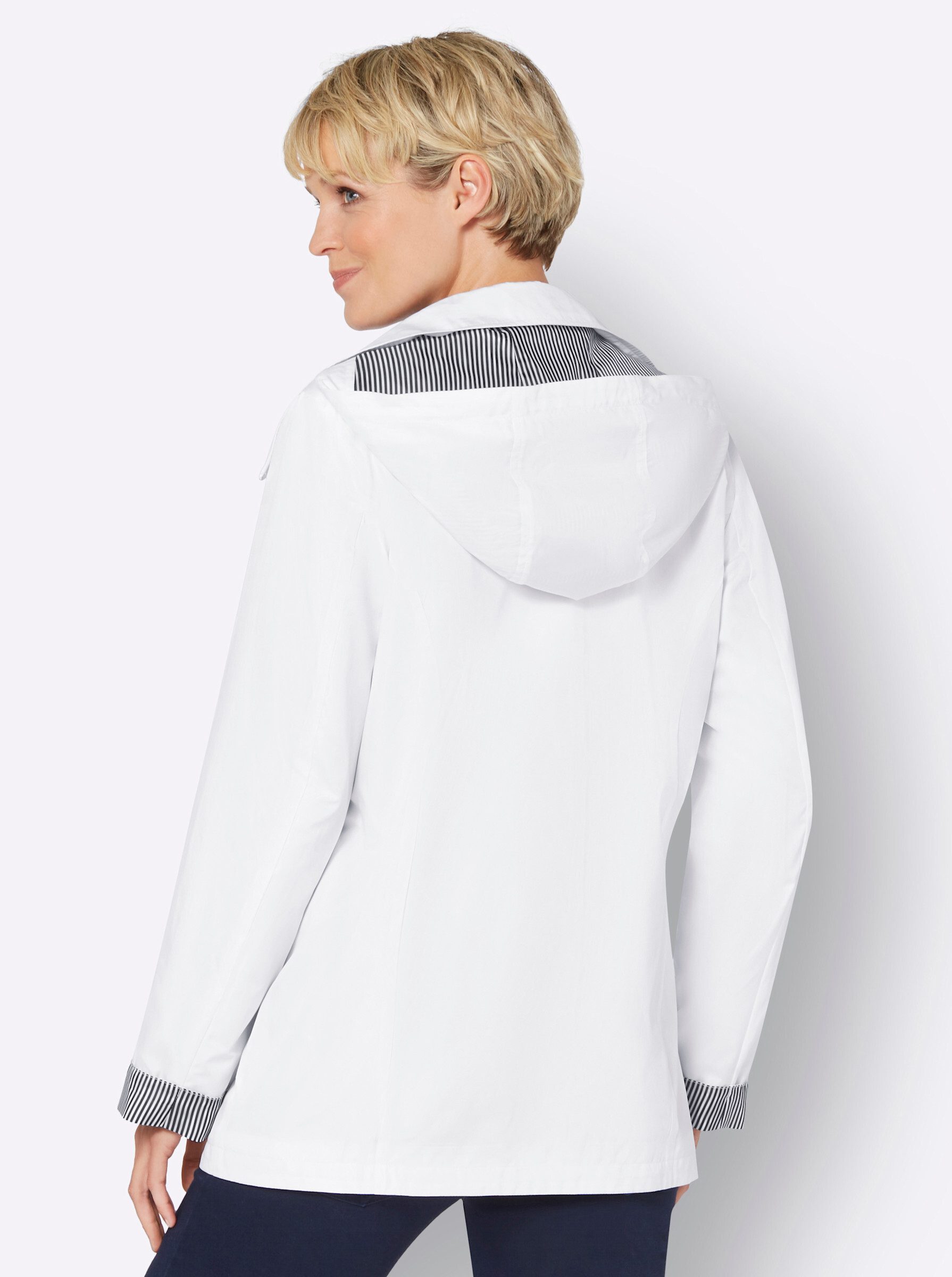 Classic Basics Langjacke, mit Kapuze günstig online kaufen