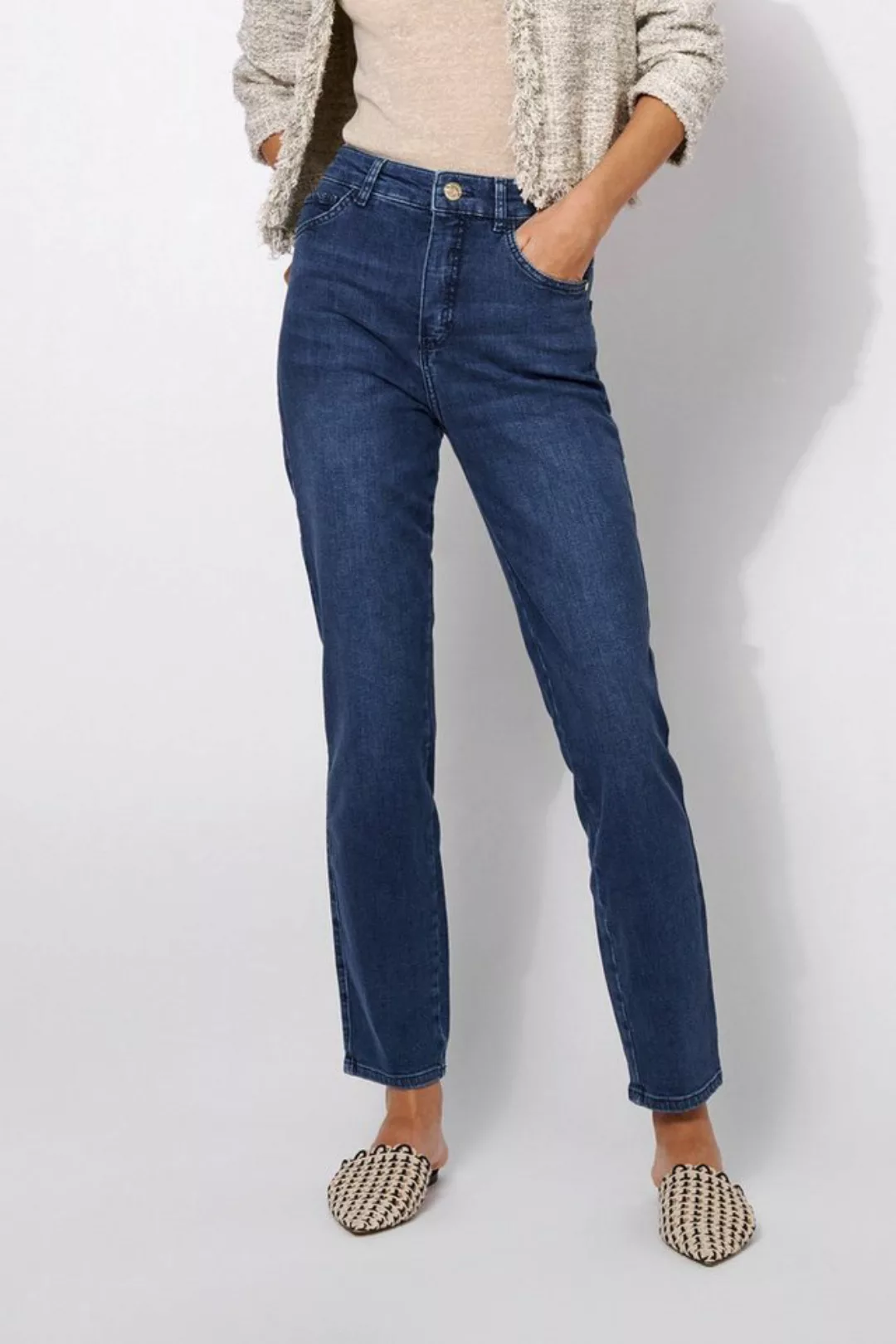 ROSNER 5-Pocket-Jeans Audrey1 mit hohem Bund günstig online kaufen