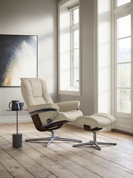 Stressless Relaxsessel "Mayfair", mit Cross Base, Größe S, M & L, Holzakzen günstig online kaufen