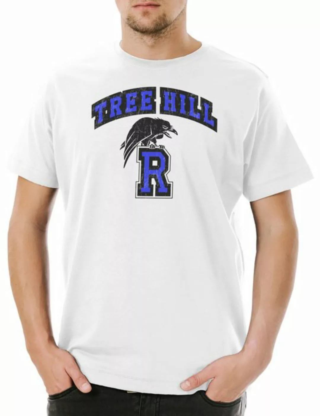 Urban Backwoods Print-Shirt R Team Herren T-Shirt Ravens High School One Tr günstig online kaufen