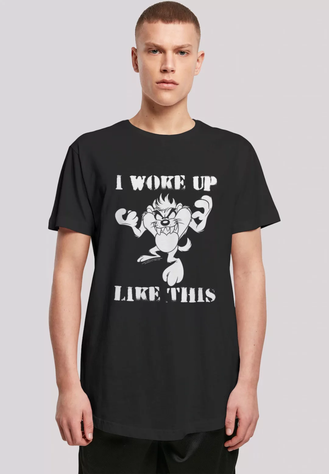 F4NT4STIC T-Shirt "Looney Tunes Taz I Woke Up Like This", Print günstig online kaufen