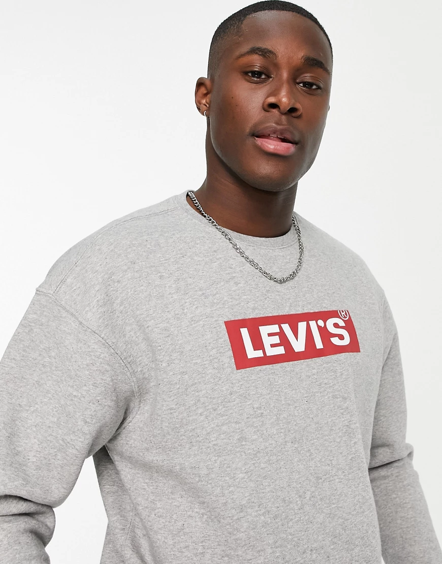 Levis Sweatshirt "T3 RELAXED GRAPHIC CREW", mit Logo-Print günstig online kaufen