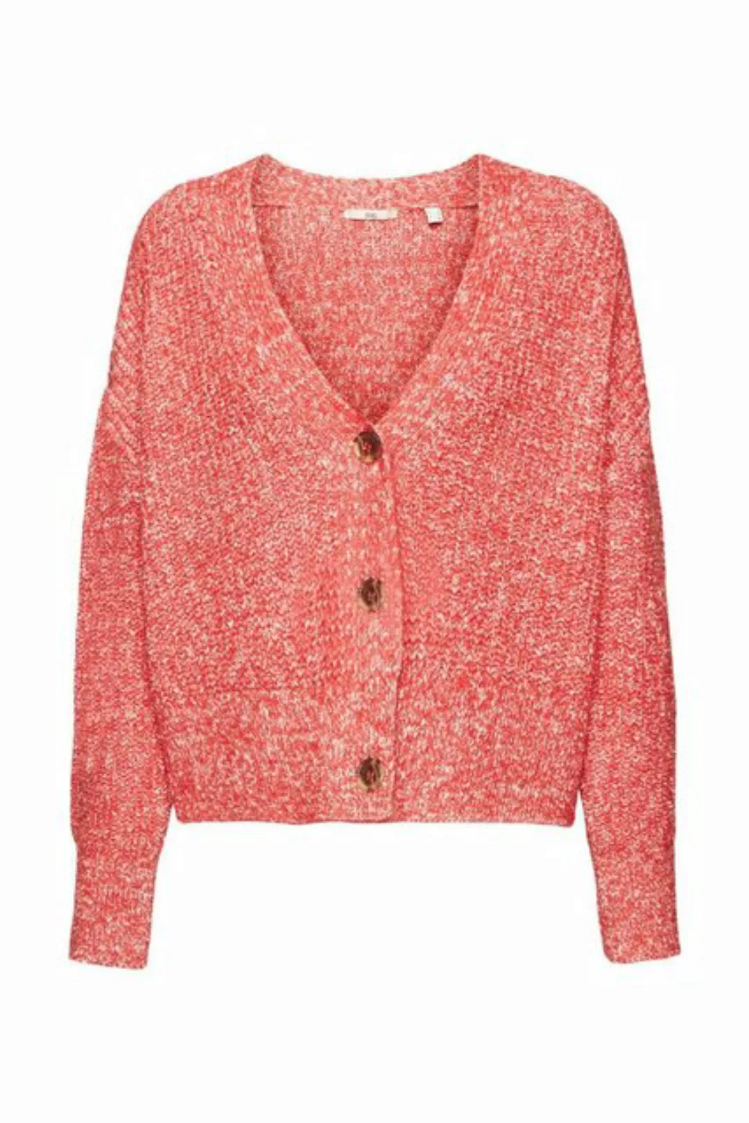 edc by Esprit Cardigan Cardigan mit V-Ausschnitt günstig online kaufen