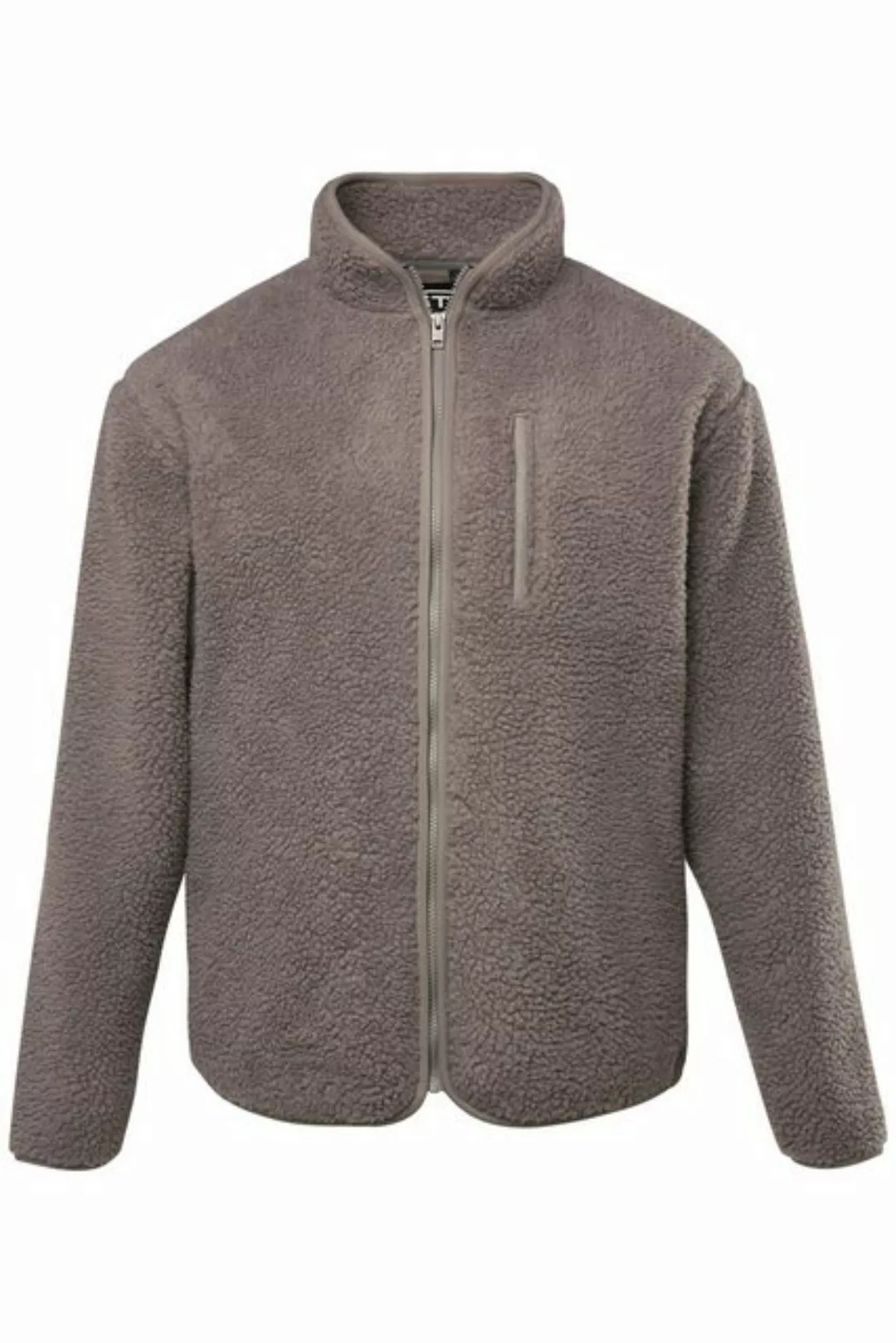 STHUGE Fleecejacke STHUGE Teddyjacke Fleecefutter Stehkragen bis 8 XL günstig online kaufen