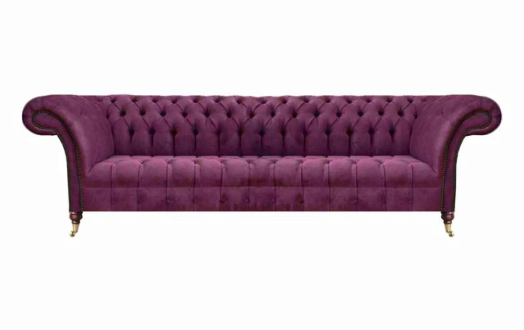 JVmoebel Chesterfield-Sofa Luxus Textil Möbel Sofa Viersitzer Couch Einrich günstig online kaufen