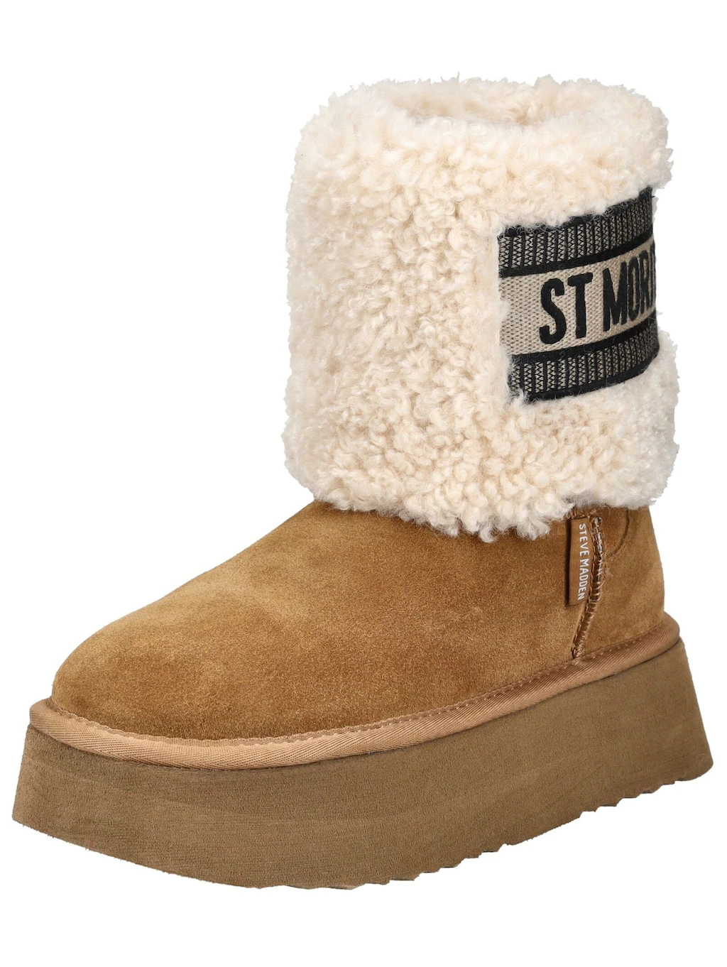 STEVE MADDEN Stiefelette "STEVE MADDEN Stiefelette Veloursleder/Textil" günstig online kaufen