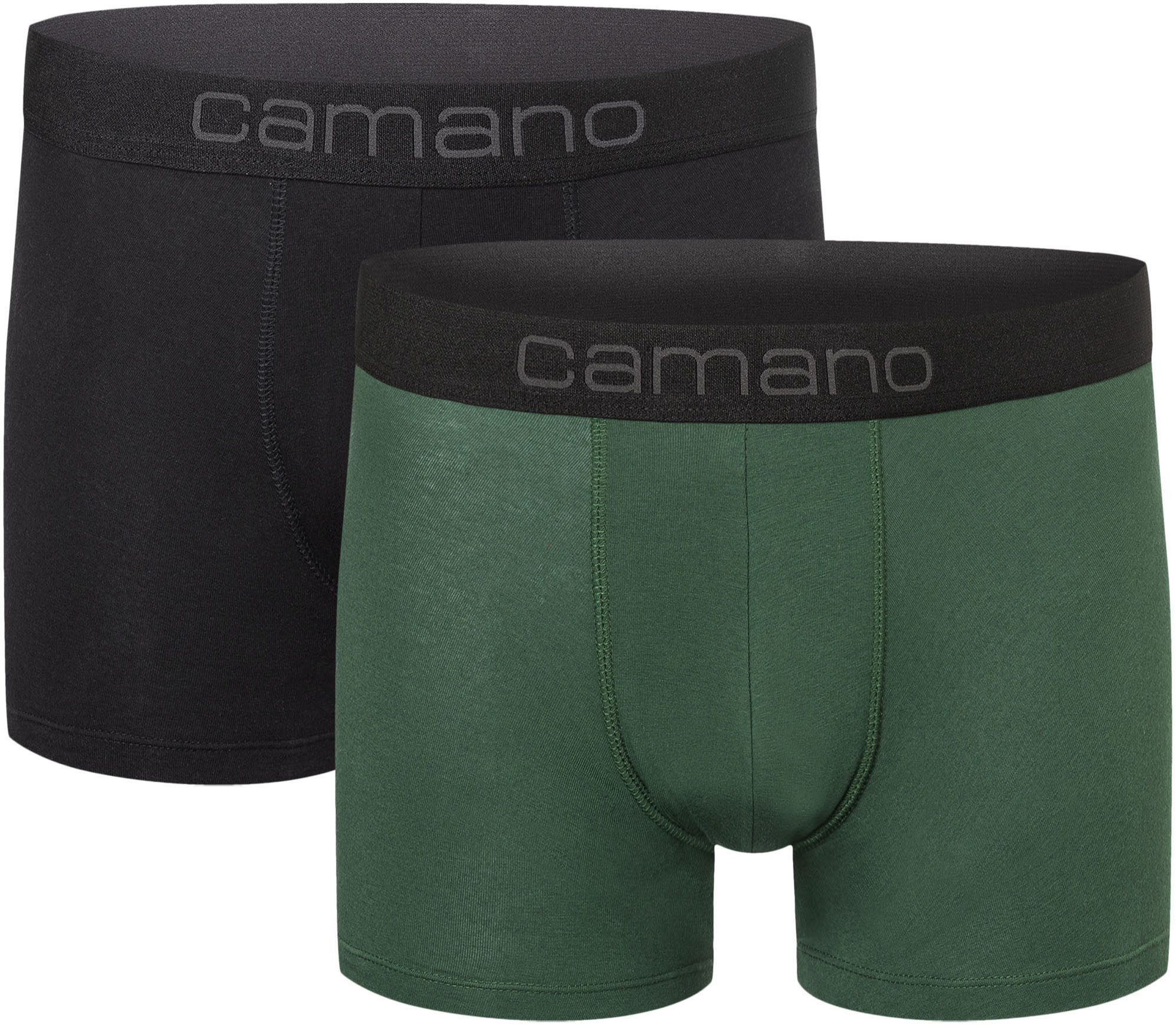 Camano Boxershorts "Boxershorts Unterhosen Herren elastischer Gummibund ohn günstig online kaufen