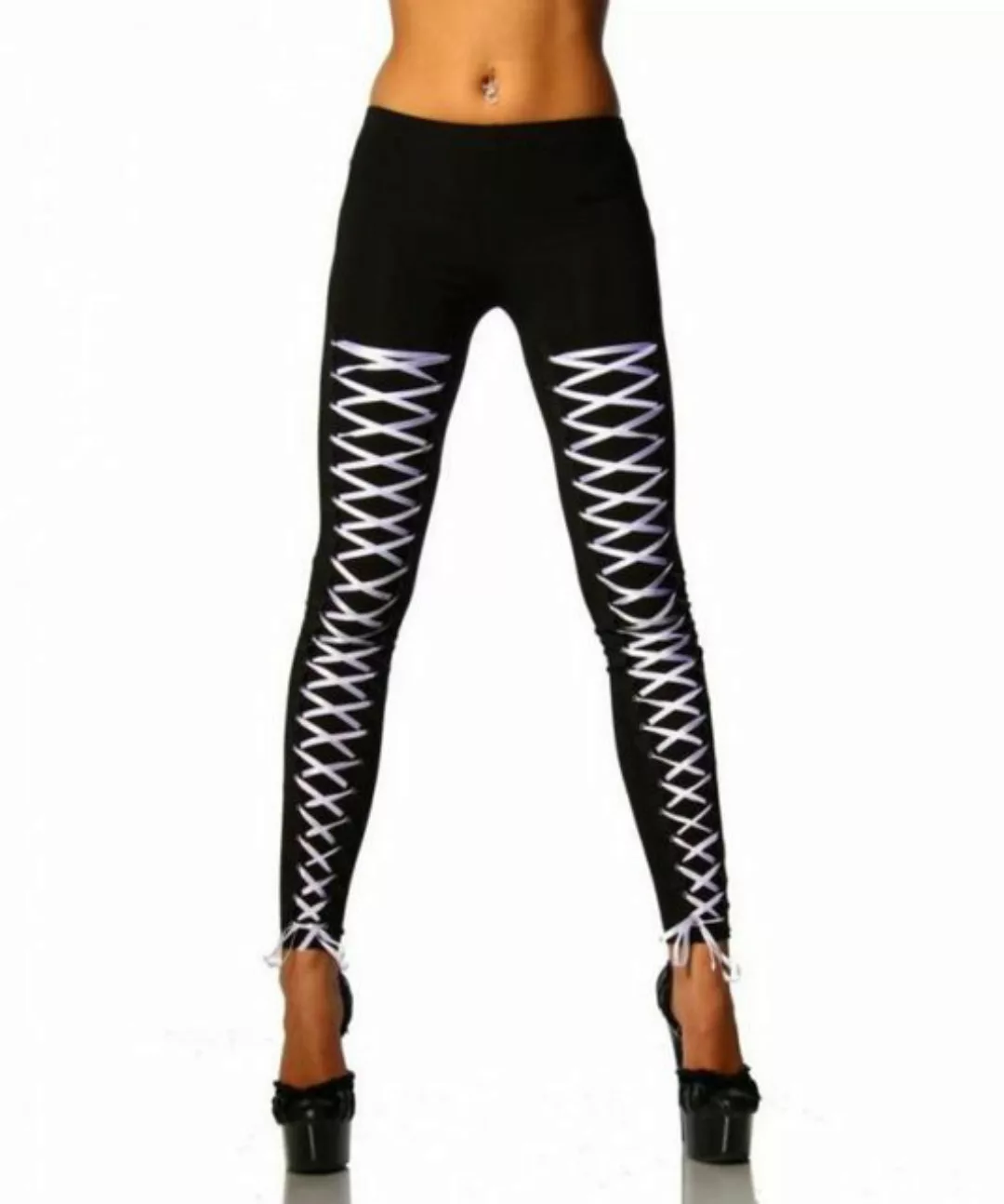 Atixo Leggings Atixoe Lggings mit Schnürung - (L,M,S) günstig online kaufen