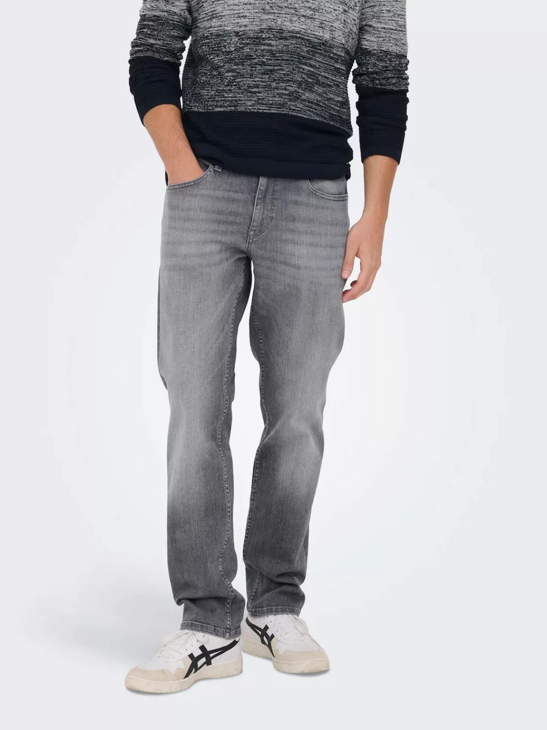 ONLY & SONS Straight-Jeans ONSWEFT REG. MBD 5094 TAI DNM NOOS im 4-Pocket-S günstig online kaufen