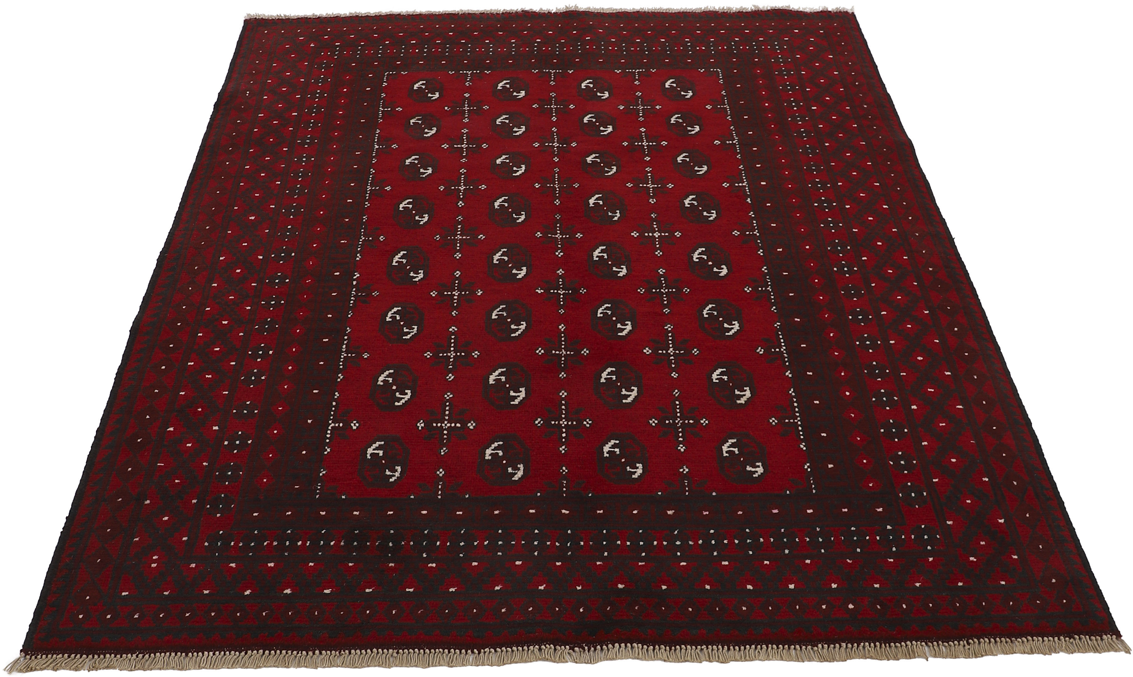 Woven Arts Orientteppich »Afghan Akhche Bokhara«, rechteckig, reine Schurwo günstig online kaufen