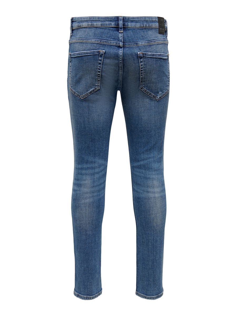 Only & Sons Herren Jeans ONSLOOM SLIM 3292 - Slim Fit - Blau - Blue Denim günstig online kaufen