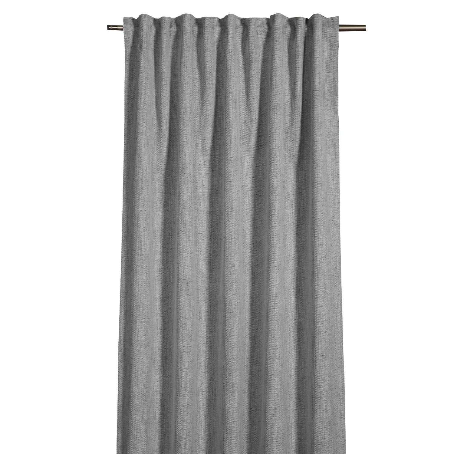 Sehlbach Fertigschal Multiband Blackout Struktur 130 cm x 245 cm Silbergrau günstig online kaufen