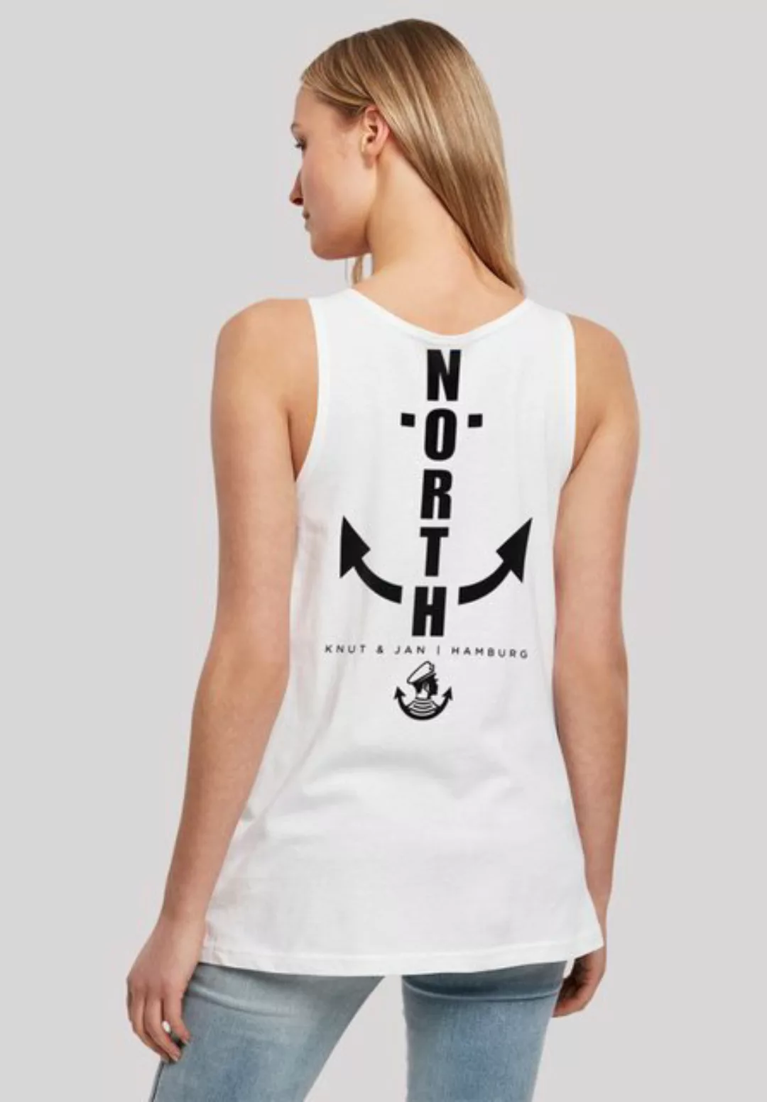 F4NT4STIC T-Shirt "North Anchor Knut & Jan Hamburg", Print günstig online kaufen