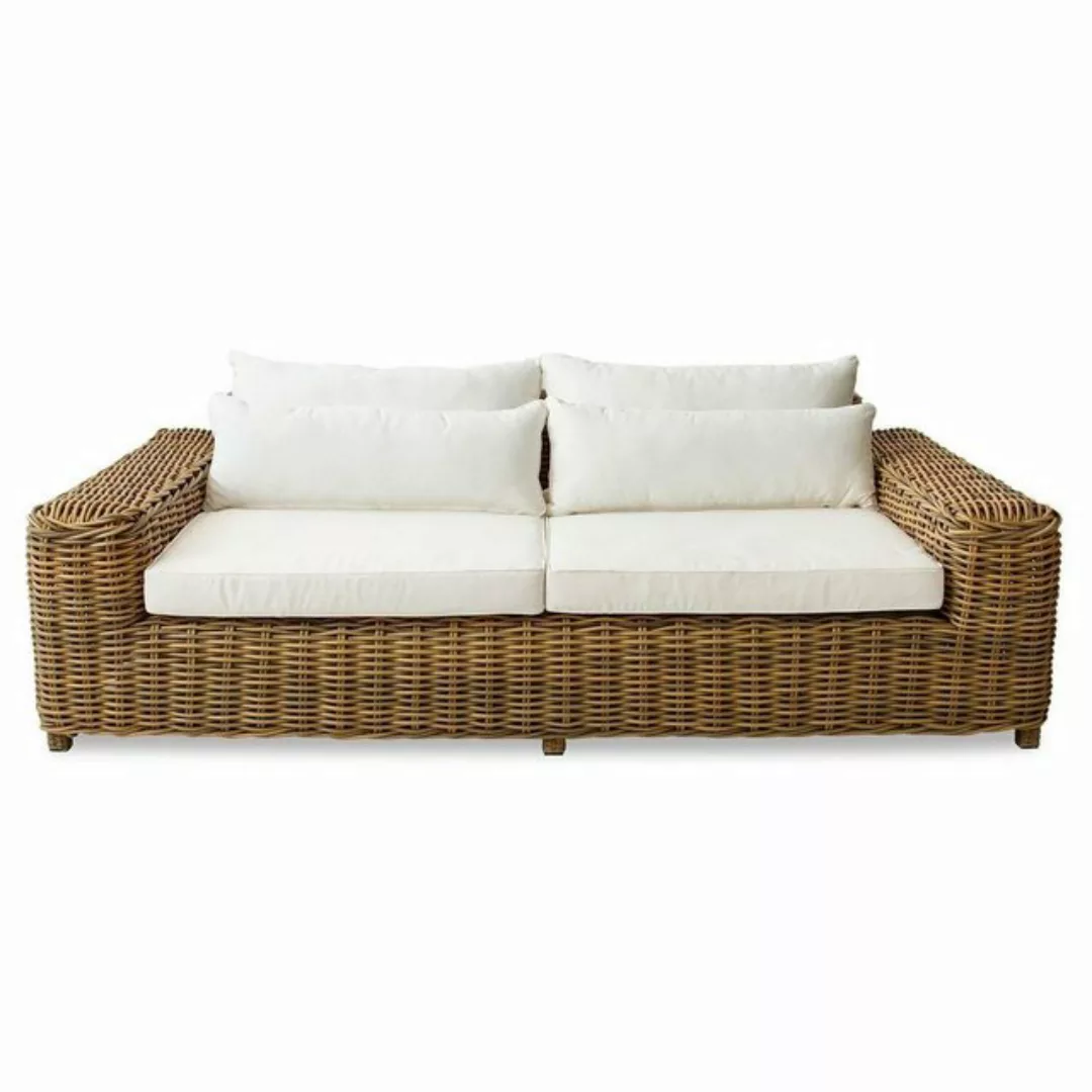 Mirabeau Sofa Sofa Camas braun/creme günstig online kaufen