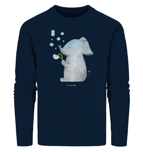 Mr. & Mrs. Panda Longpullover Größe XXL Elefant Seifenblasen - French Navy günstig online kaufen