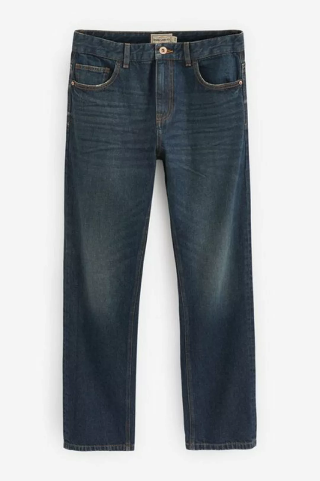 Next Relax-fit-Jeans Authentische Relaxed Fit Jeans aus 100 % Baumwolle (1- günstig online kaufen