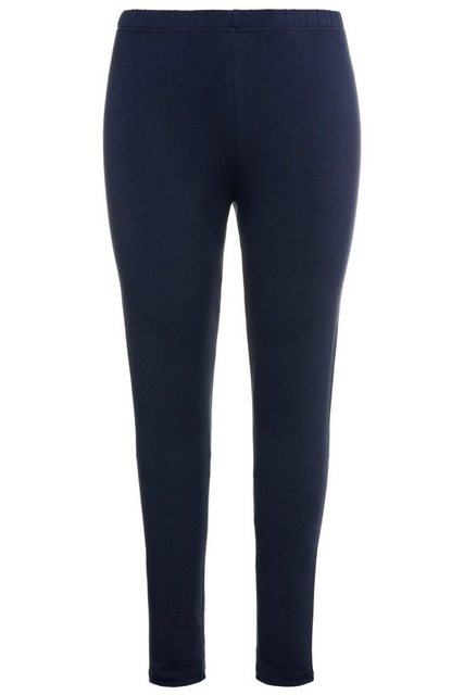 Ulla Popken Funktionshose Leggings Baumwolle Slim Elastikbund günstig online kaufen