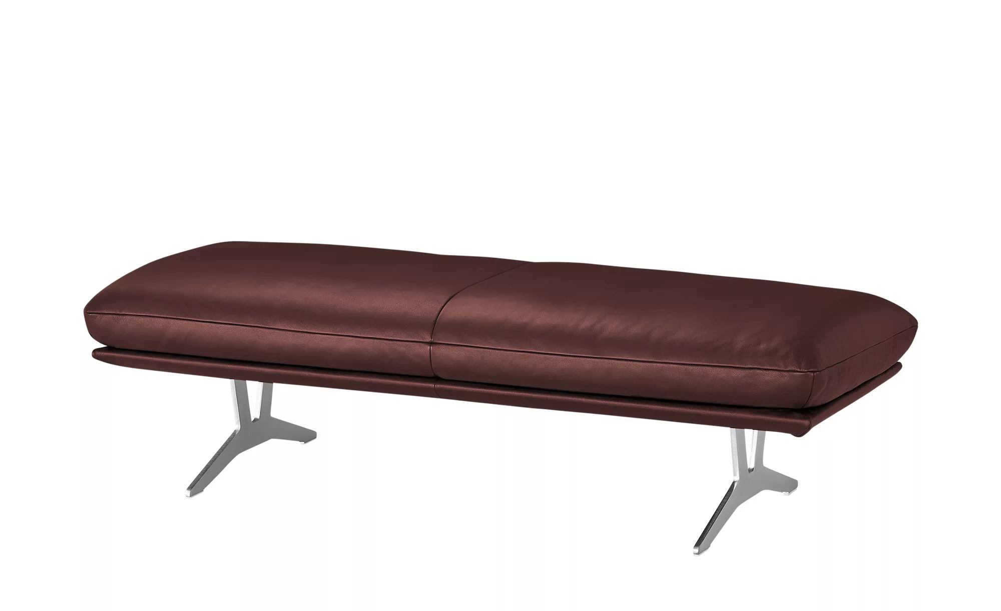 KOINOR Hocker  Francis ¦ rot ¦ Maße (cm): B: 150 H: 43 T: 60 Polstermöbel > günstig online kaufen