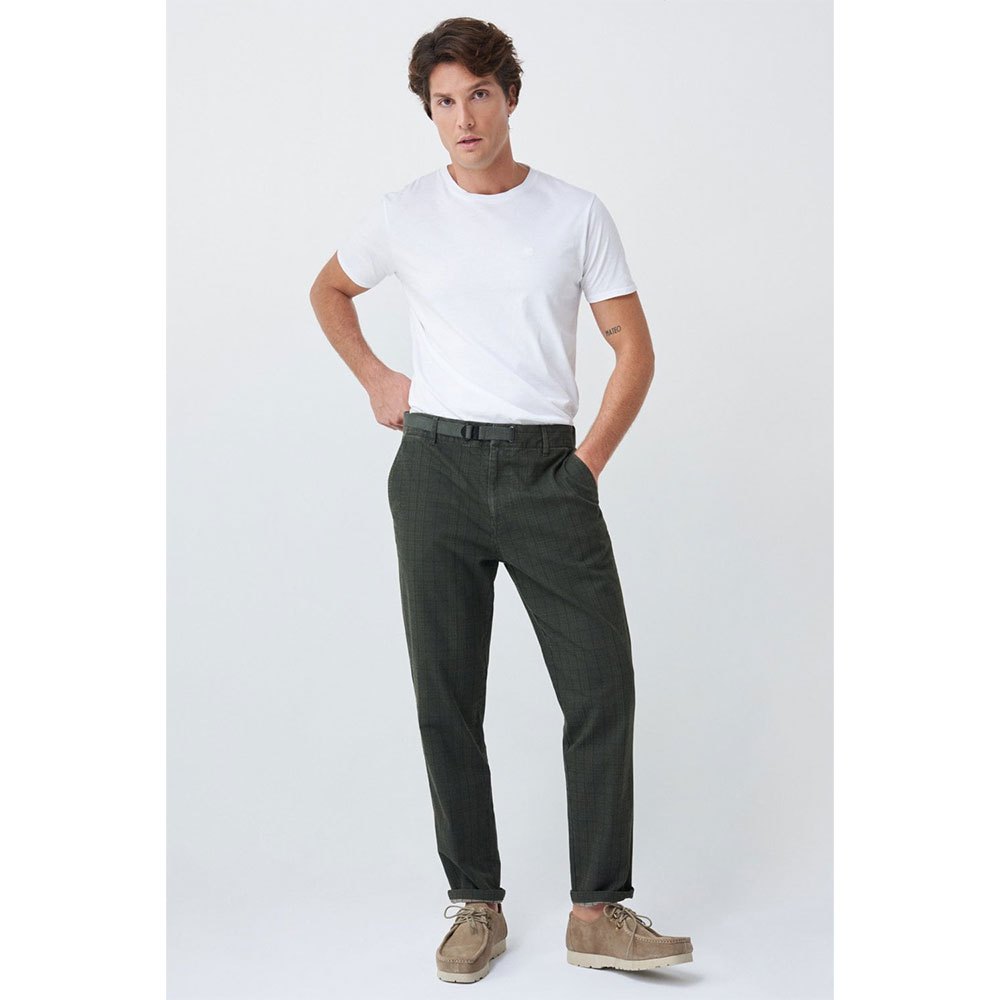 Salsa Jeans 125478-504 / S-repel Tapered Belt Jeans 29 Green günstig online kaufen