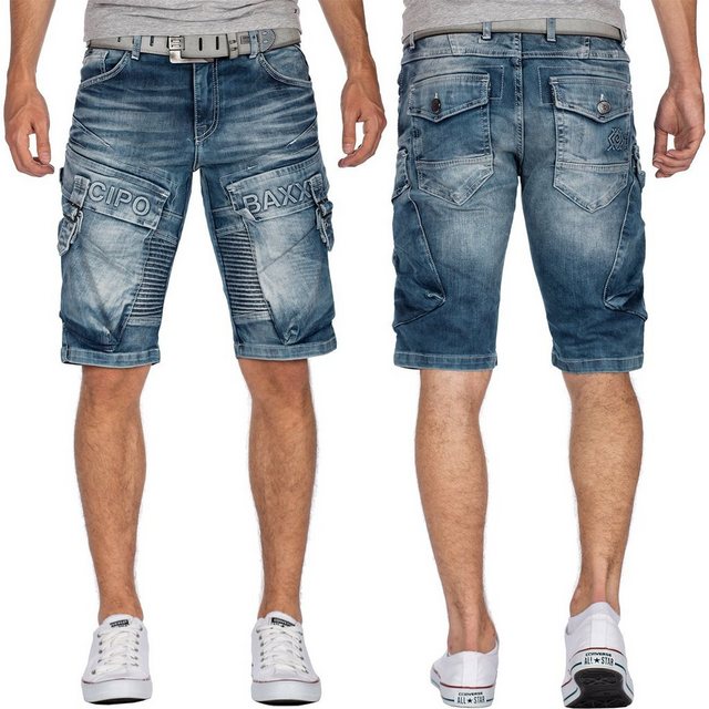 Cipo & Baxx Jeansshorts Kurze Hose BA-CK189 W38 günstig online kaufen