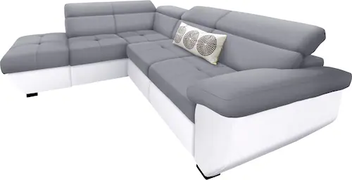 COTTA Polstergarnitur »Speedway L-Form«, (Set), Set bestehend aus: Ecksofa günstig online kaufen