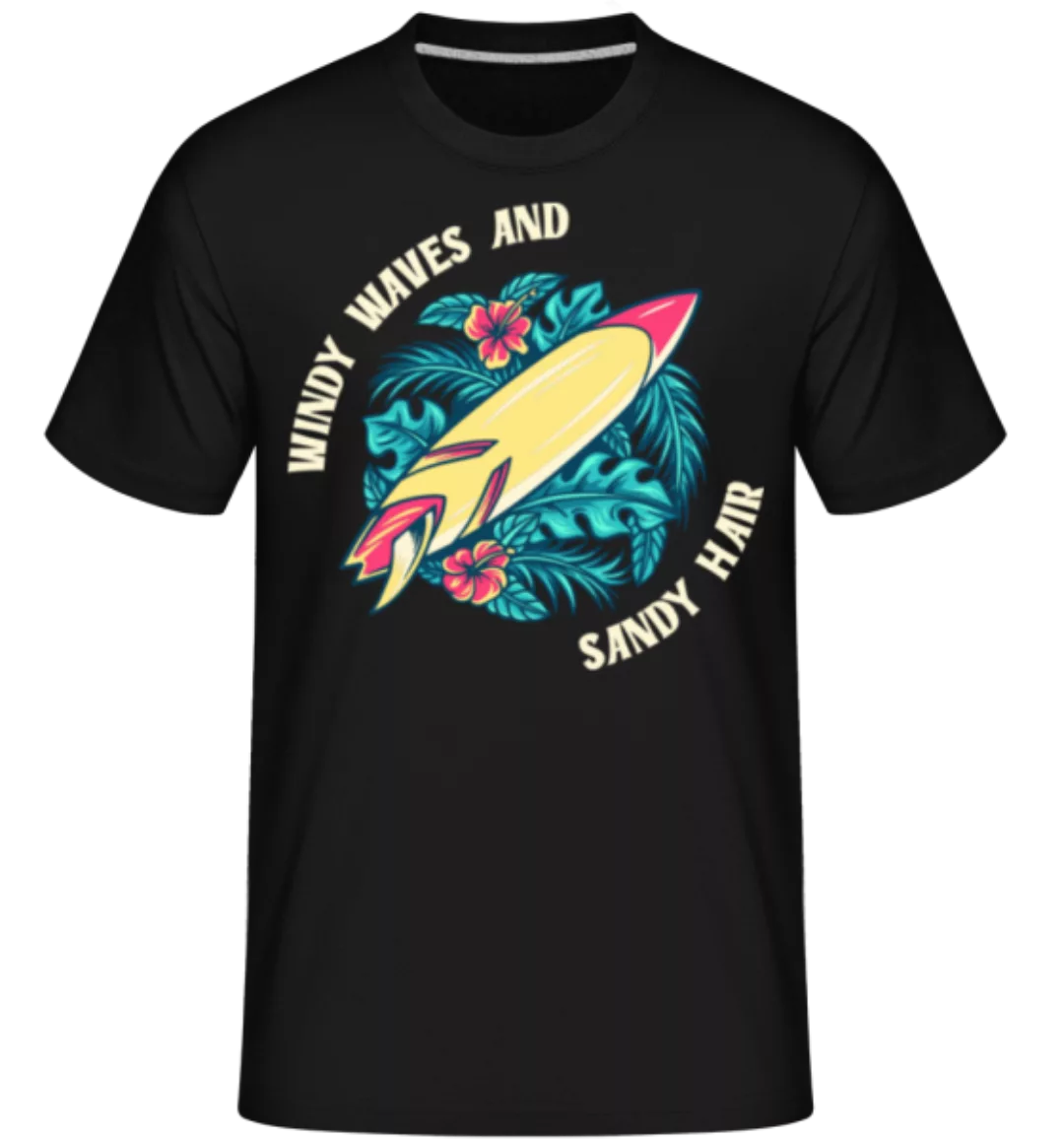 Windy Waves Sandy Hair · Shirtinator Männer T-Shirt günstig online kaufen