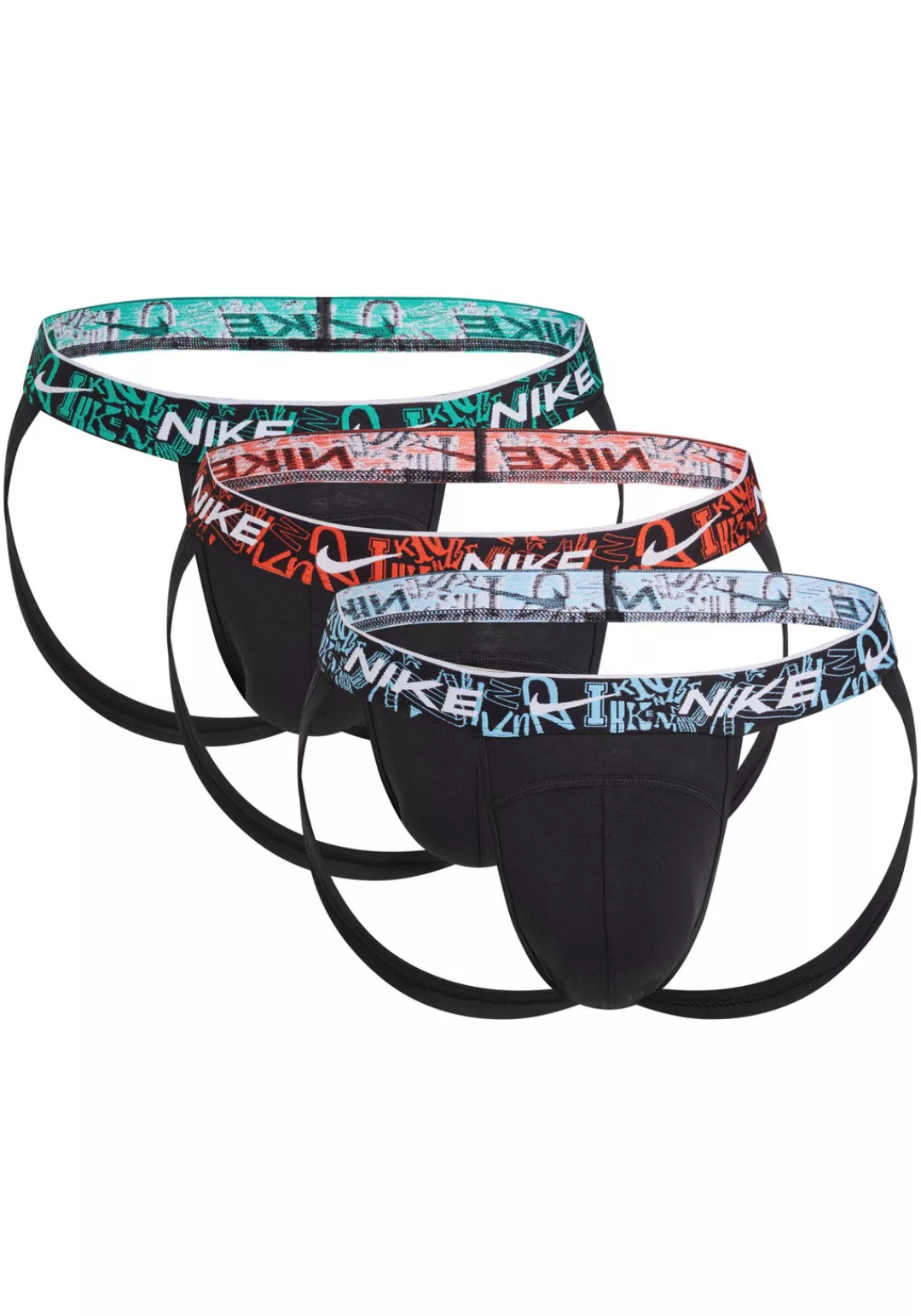 NIKE Underwear String "JOCK STRAP 3PK", (Packung, 3 St., 3er), mit NIKE Log günstig online kaufen